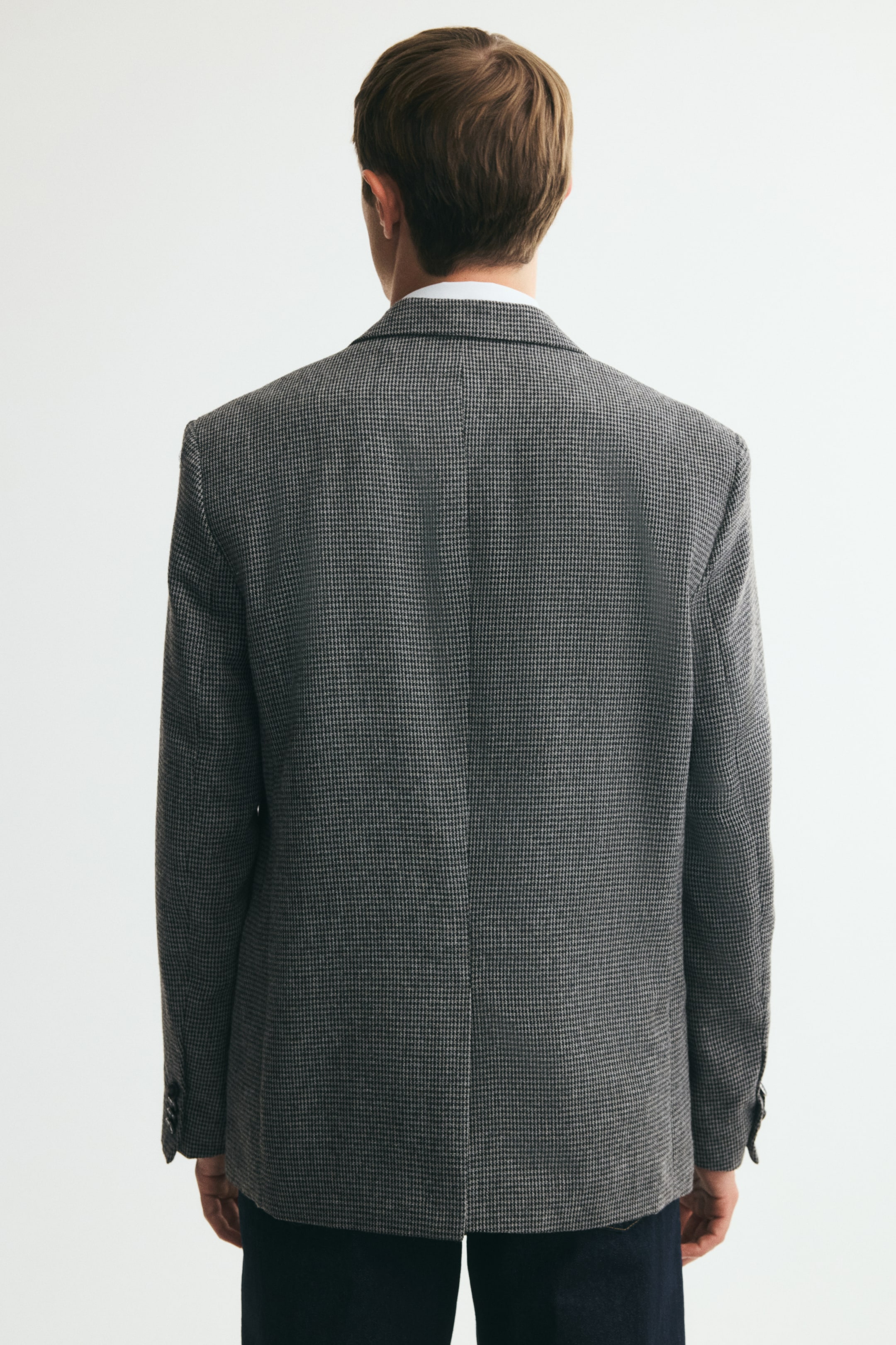 Relaxed-Fit Wool-Blend Jacket