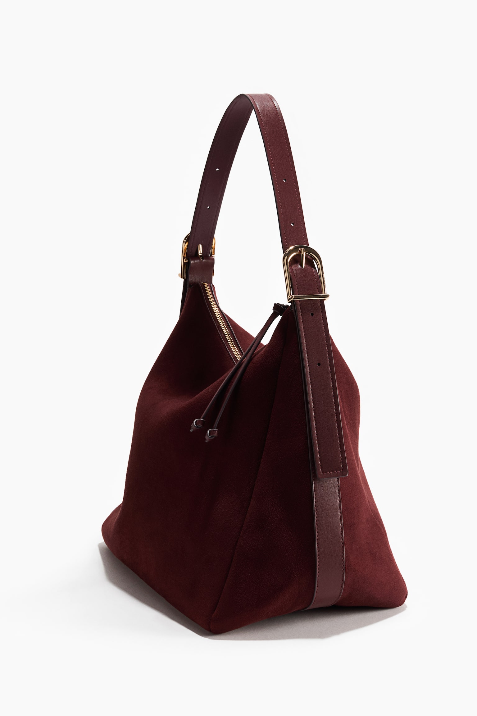 Shoulder bag - Dark brown/Beige - 3