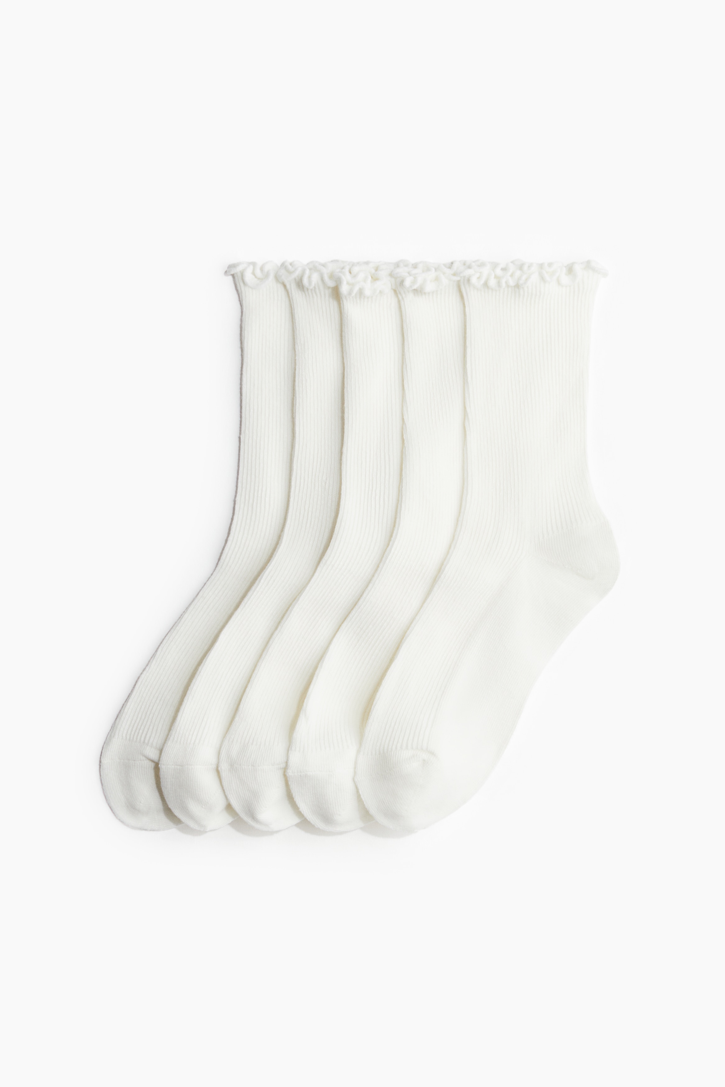 5-pack Rib-knit Socks from H&M - $14.99