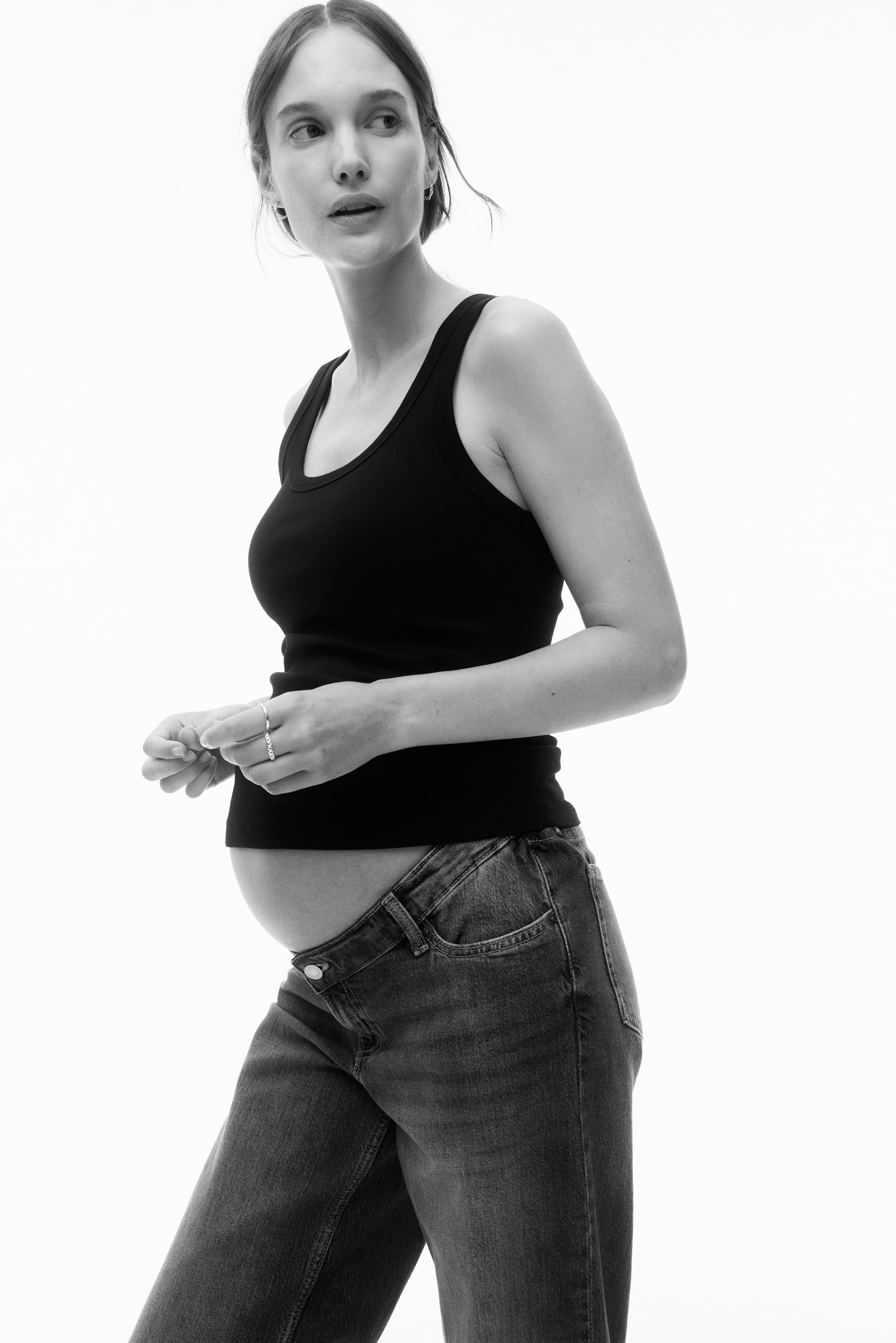 MAMA Ribbed Tank Top