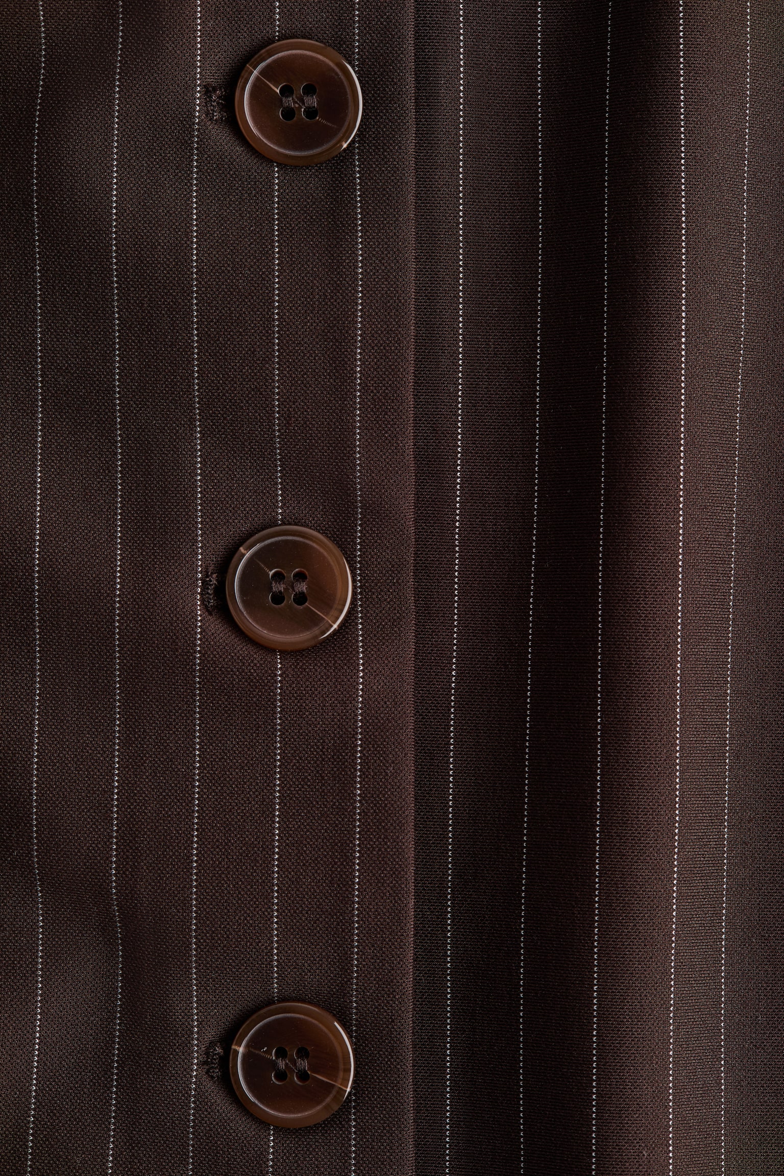 Bandeau waistcoat - Dark brown/Pinstriped - 6