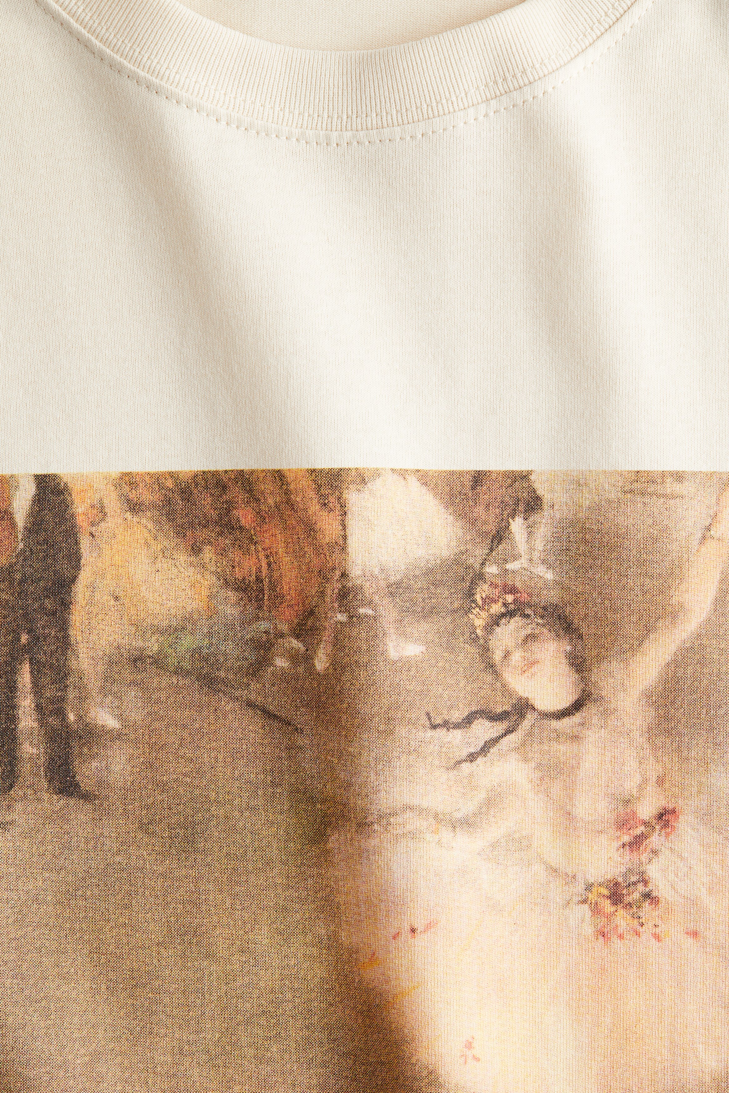Oversized printed T-shirt