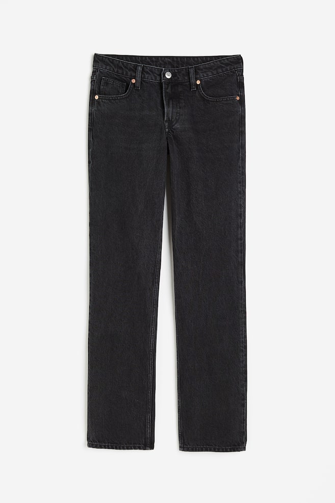 Straight Low Jeans - Sort/Lys denimblå/Denimblå/Grå/Lys denimblå - 2
