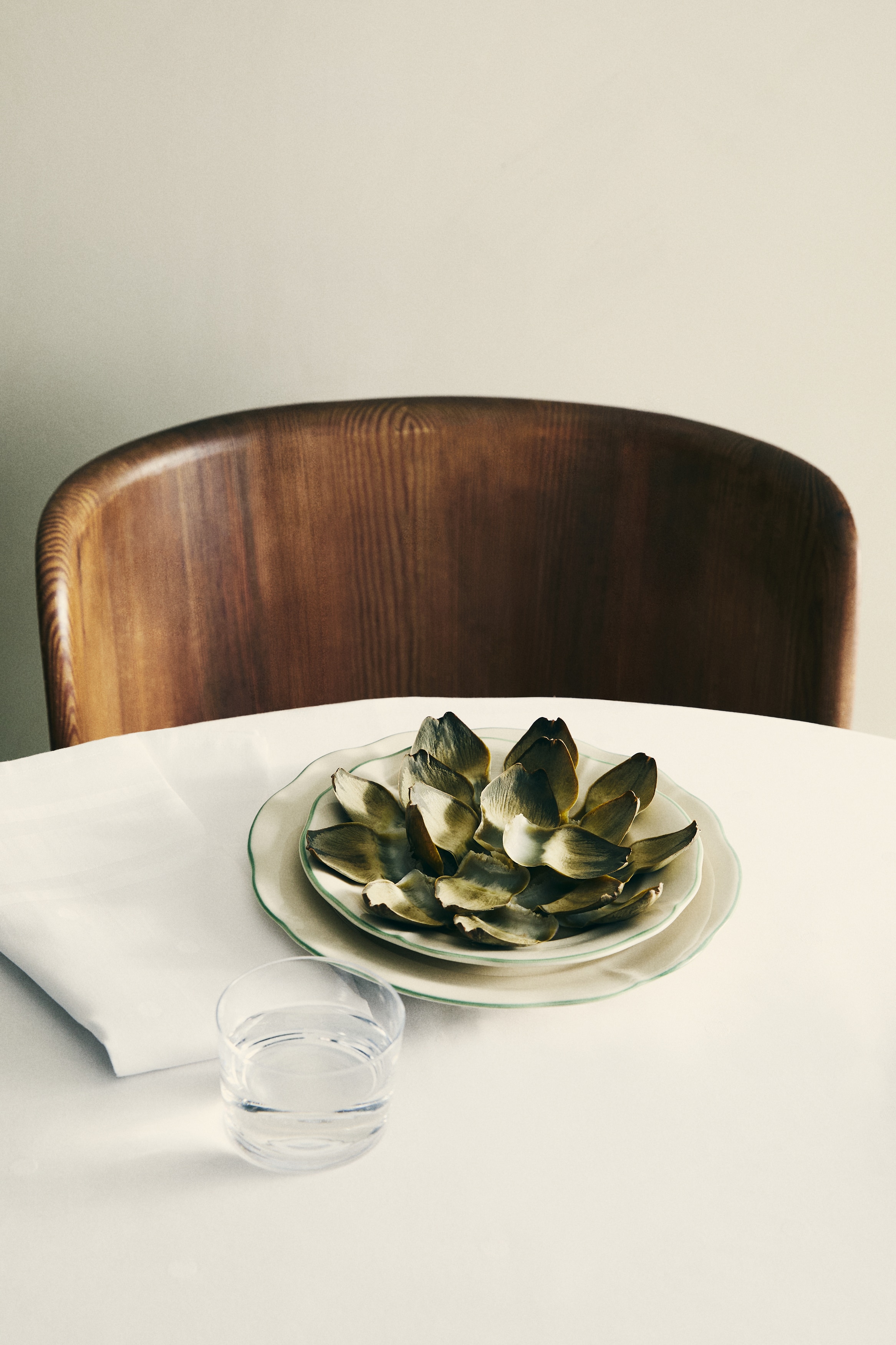 2-pack stoneware dinner plates - Green/Light beige/Pink/Light beige