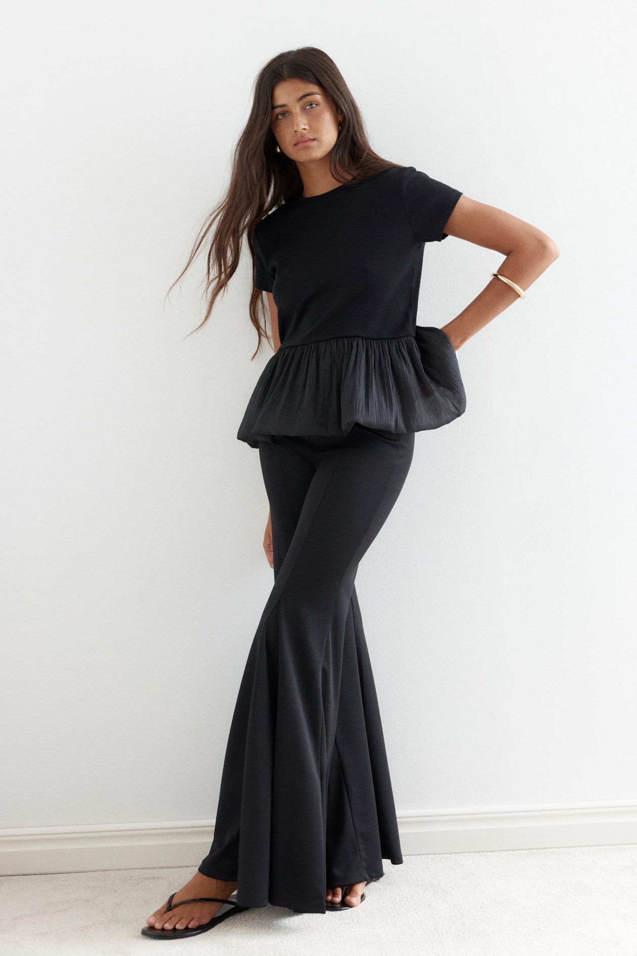 Bubble-Hem Top - image 5