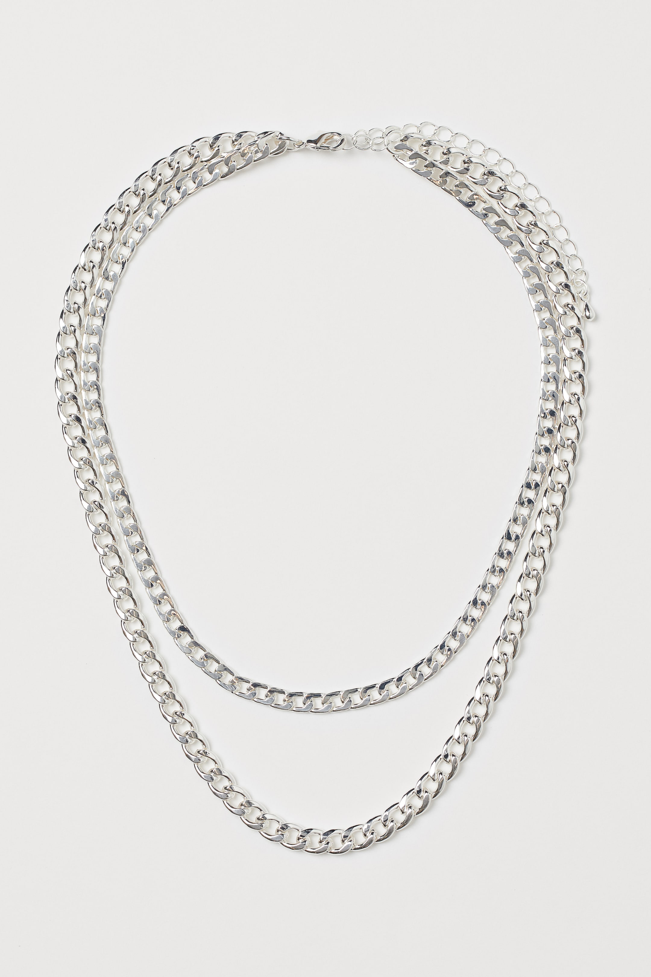 View larger image: Two-strand necklace - Silver-coloured - Ladies | H&M IE 1