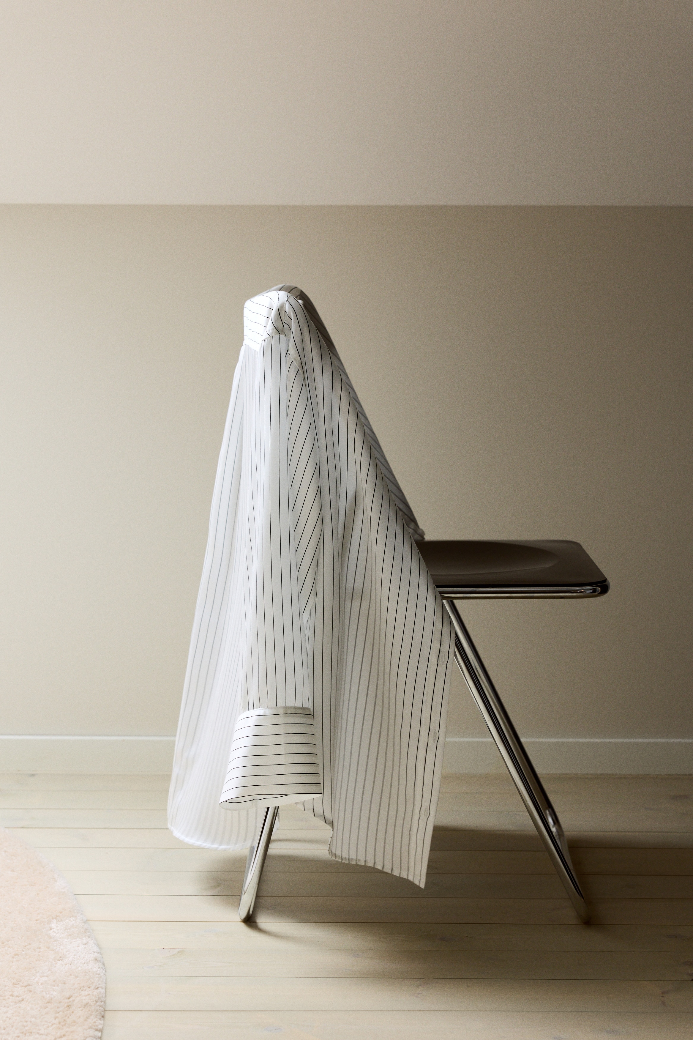 Pigiama in lyocell - Bianco/gessato/Azzurro/gessato/Beige chiaro/gessato