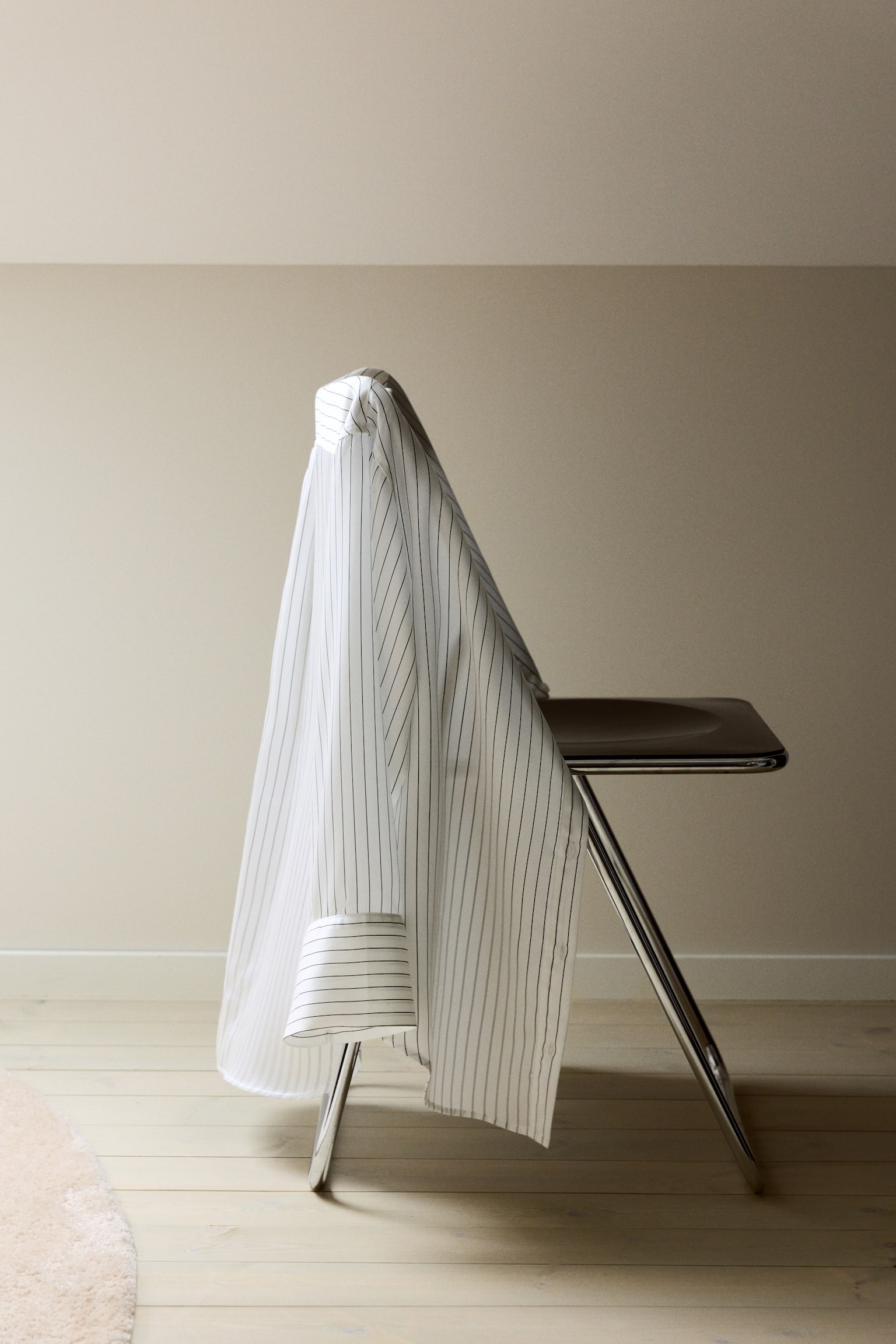 פיג'מת ליוסל - לבן/פסי סיכה/תכלת/פסי סיכה/בז' בהיר/פסי סיכה - 1