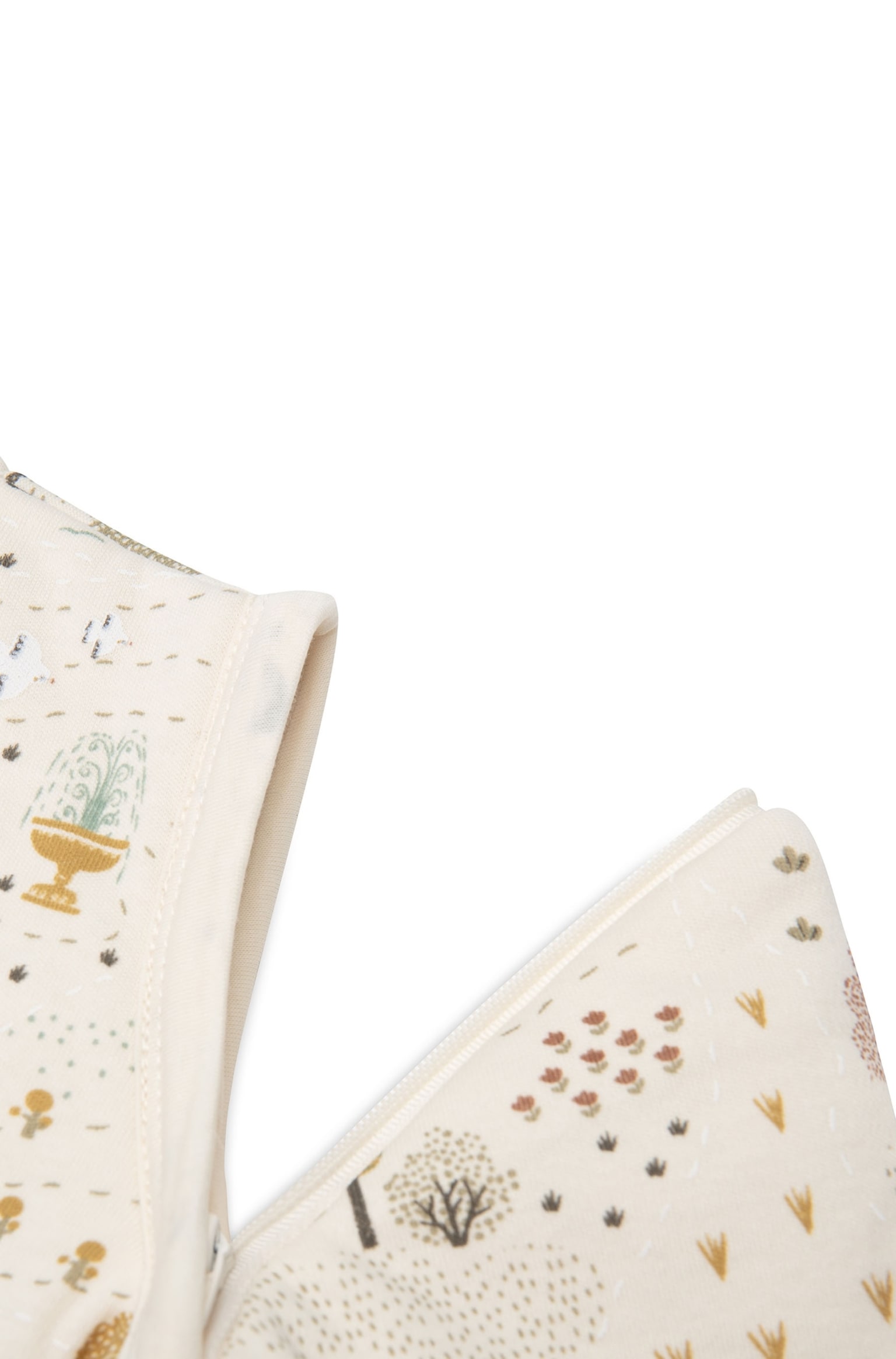 Sleeping Bag Removable Sleeves - Tiny Park/Flower Fairies/On The Go/Animal Friends/Leafy Dreams/Twinkling/wild Rose/Nostalgic Ride/Twinkling/sea Green - 4