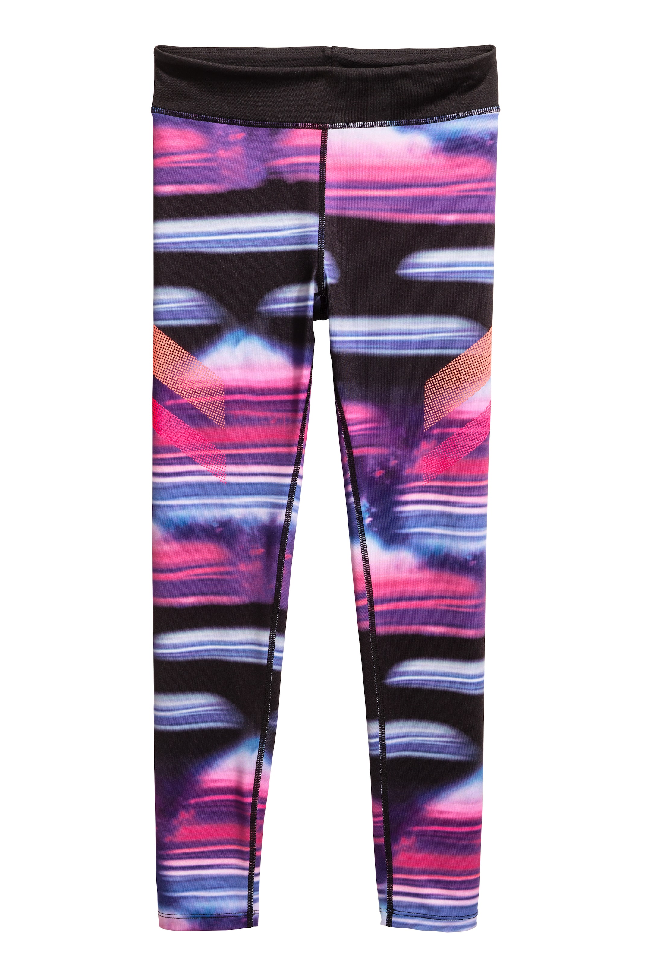 View larger image: Collant sport - Purple/multicolored - Kids | H&M CA 1