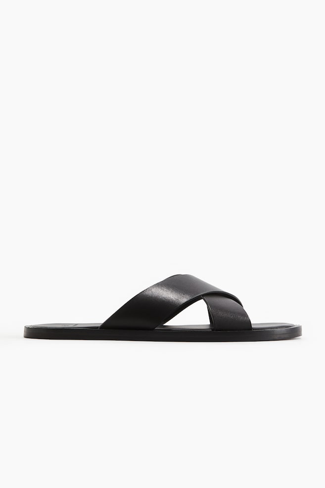 Sandales - Noir/Marron foncé - 1