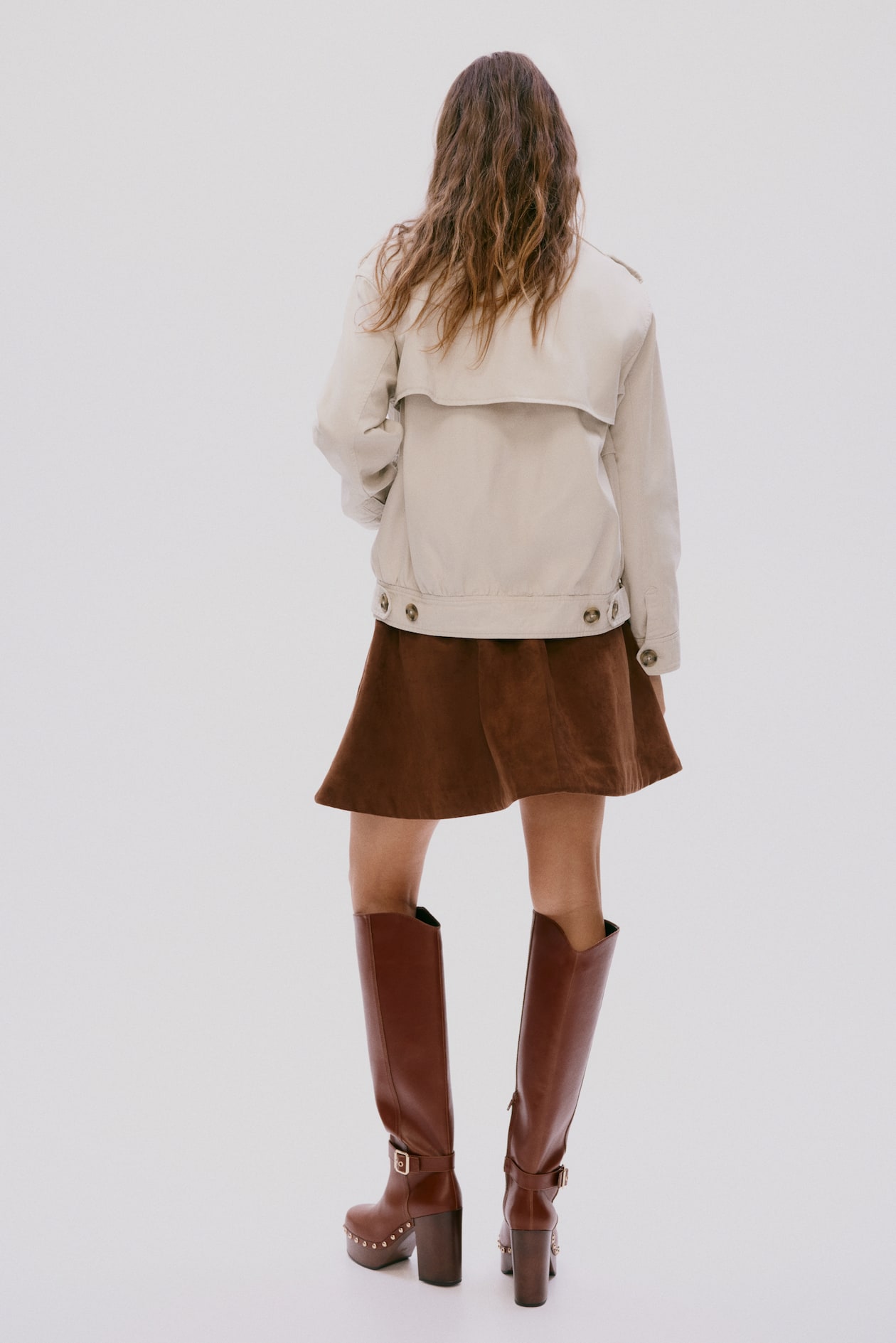 Twill Jacket with Collar - image 4