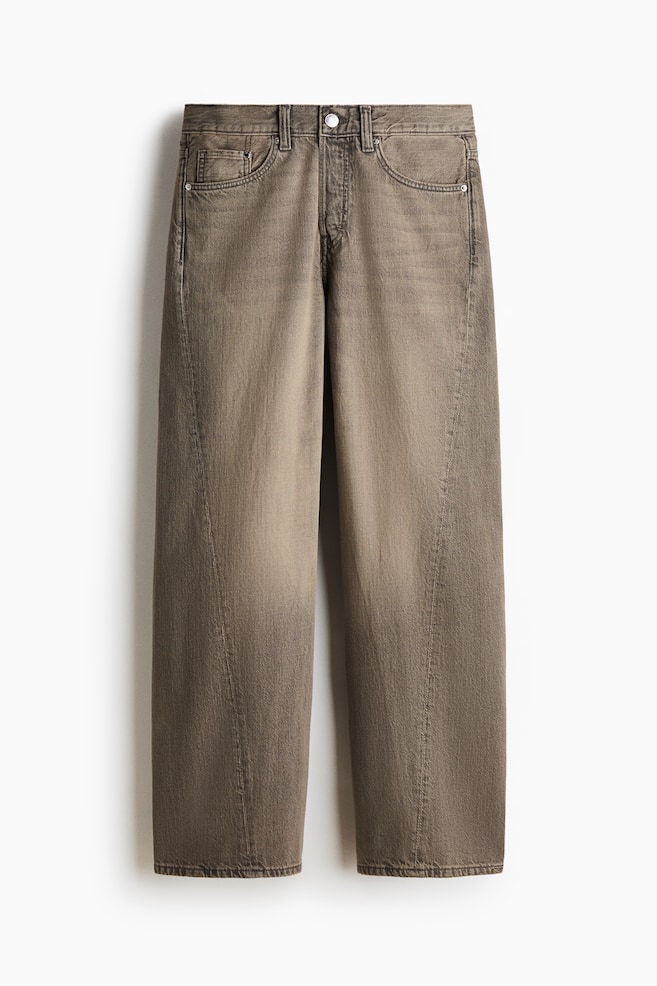 Loose Straight twisted leg jeans - Denim grey/Pale denim blue/Denim black - 1