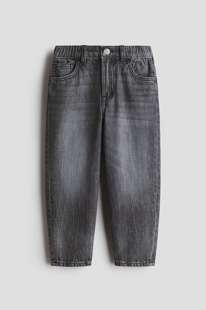 Loose Fit Jeans - Dark gray/Light denim blue/Light denim blue/Dark denim blue/Light denim gray/Dark denim blue/Denim blue/Dark denim blue/Denim blue - 1