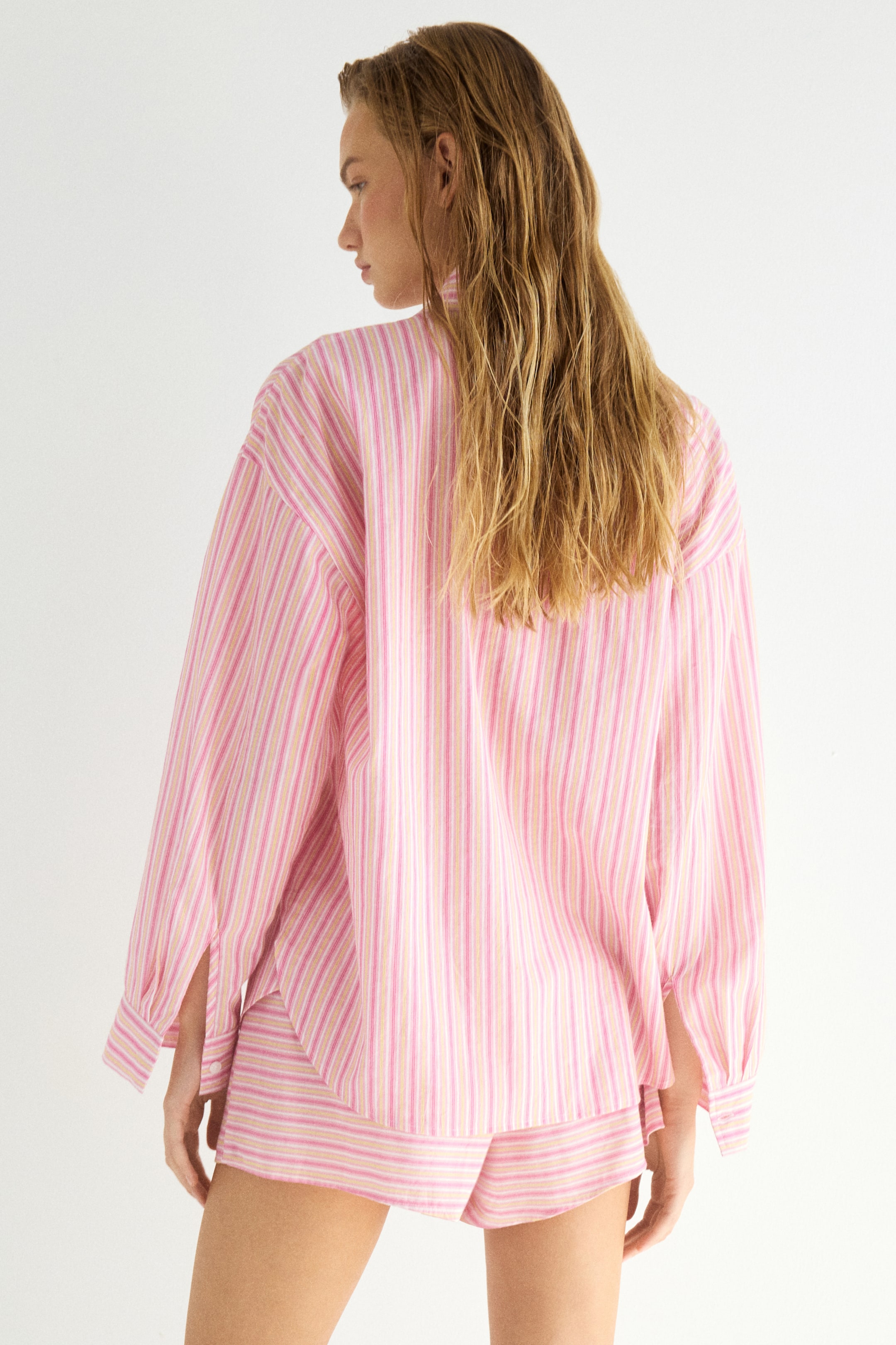 Женские рубашки H&M Cotton Beach Shirt — фото 6