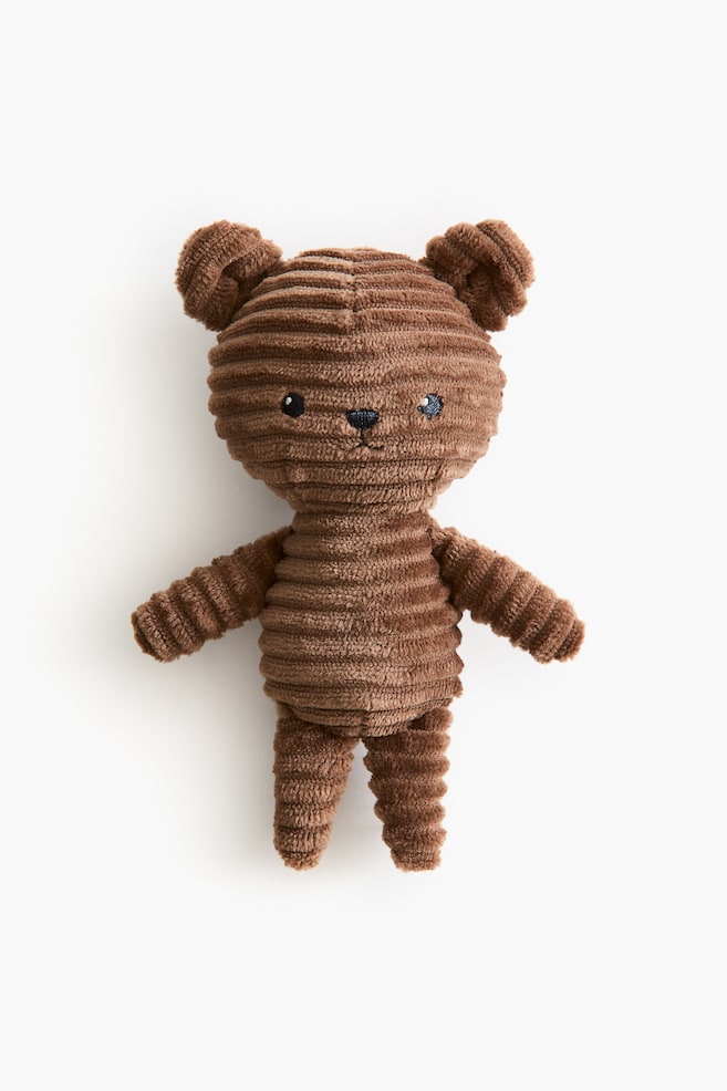 Soft rattle - Brown/Teddy bear/Light beige/Lion/Light grey/Elephant/Beige/Teddy bear/White/Rabbit/White/Lamb/Light beige/Bear/Light pink/Bunny/White/Bunny/Grey/Elephant - 1