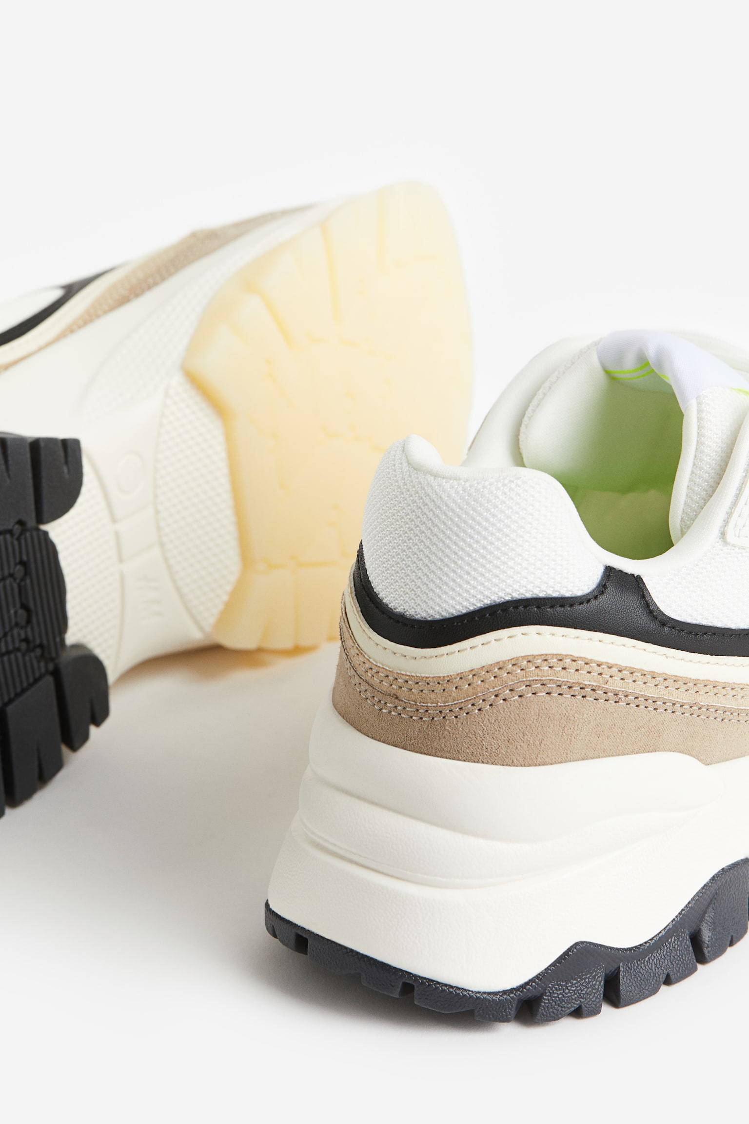 Chunky trainers - White/Block-coloured - 2