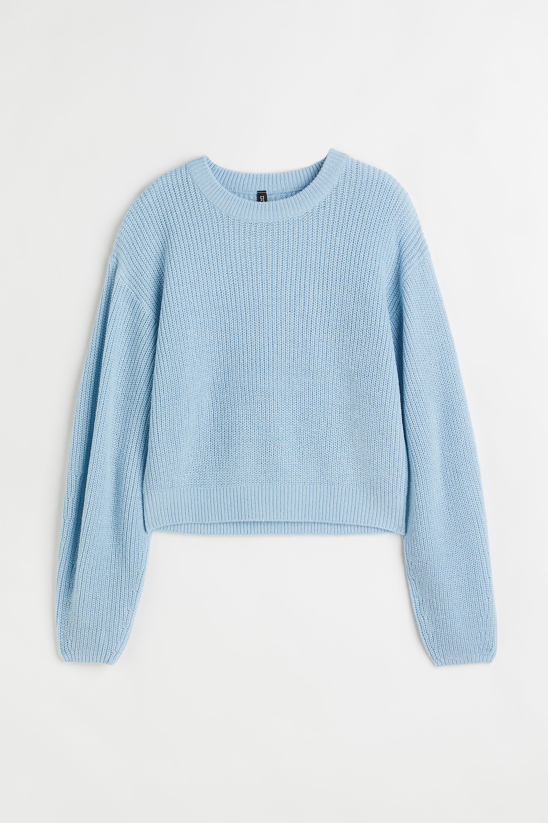 View larger image: Knit Sweater - Light blue - Ladies | H&M US 1