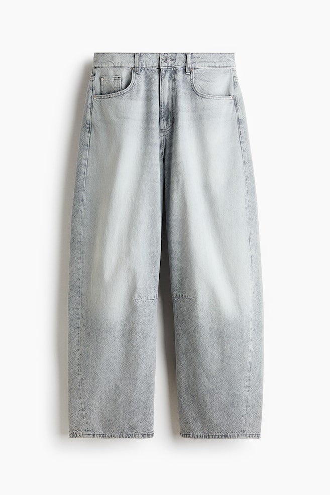Baggy Barrel Jeans - Grigio denim chiaro/Blu denim chiaro/Blu denim scuro - 1