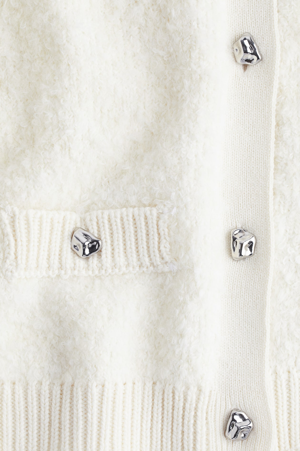 Boucle-Knit Cardigan - image 2