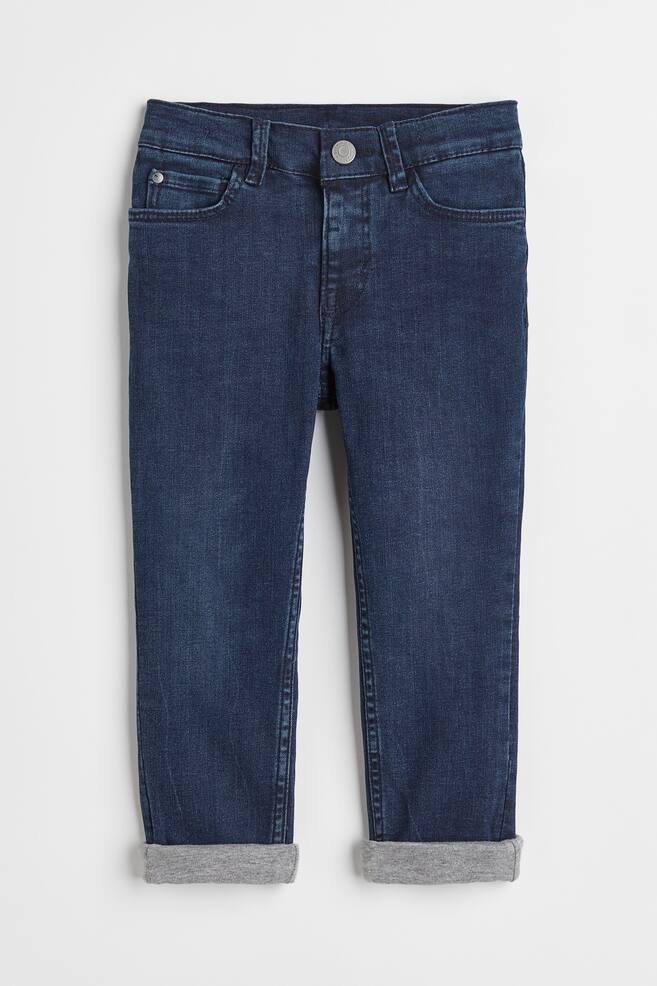 Superstretch Slim Fit Jeans - Dark denim blue - 1