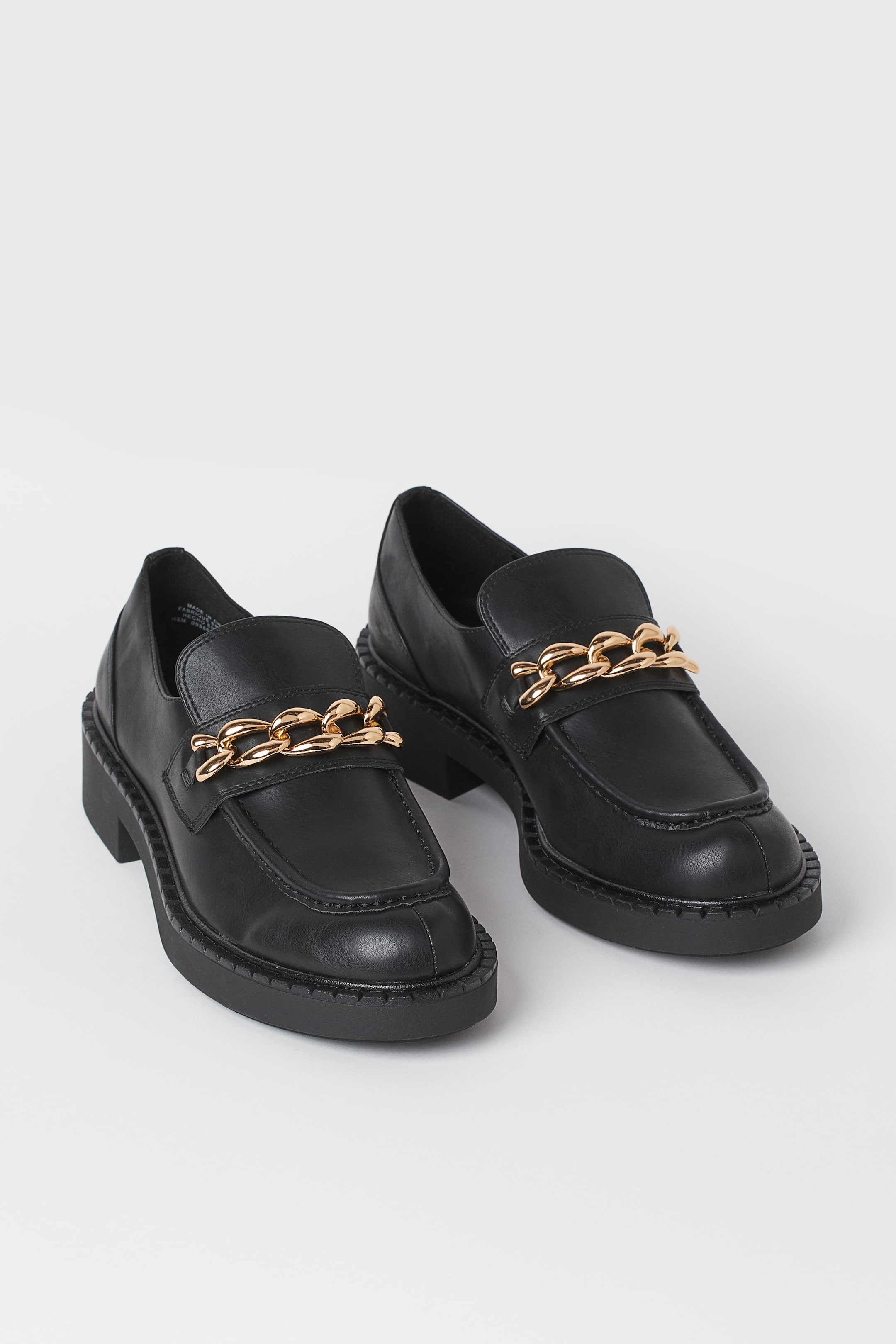 Visa större bild: Loafers med kedja - Svart - DAM | H&M FI 1