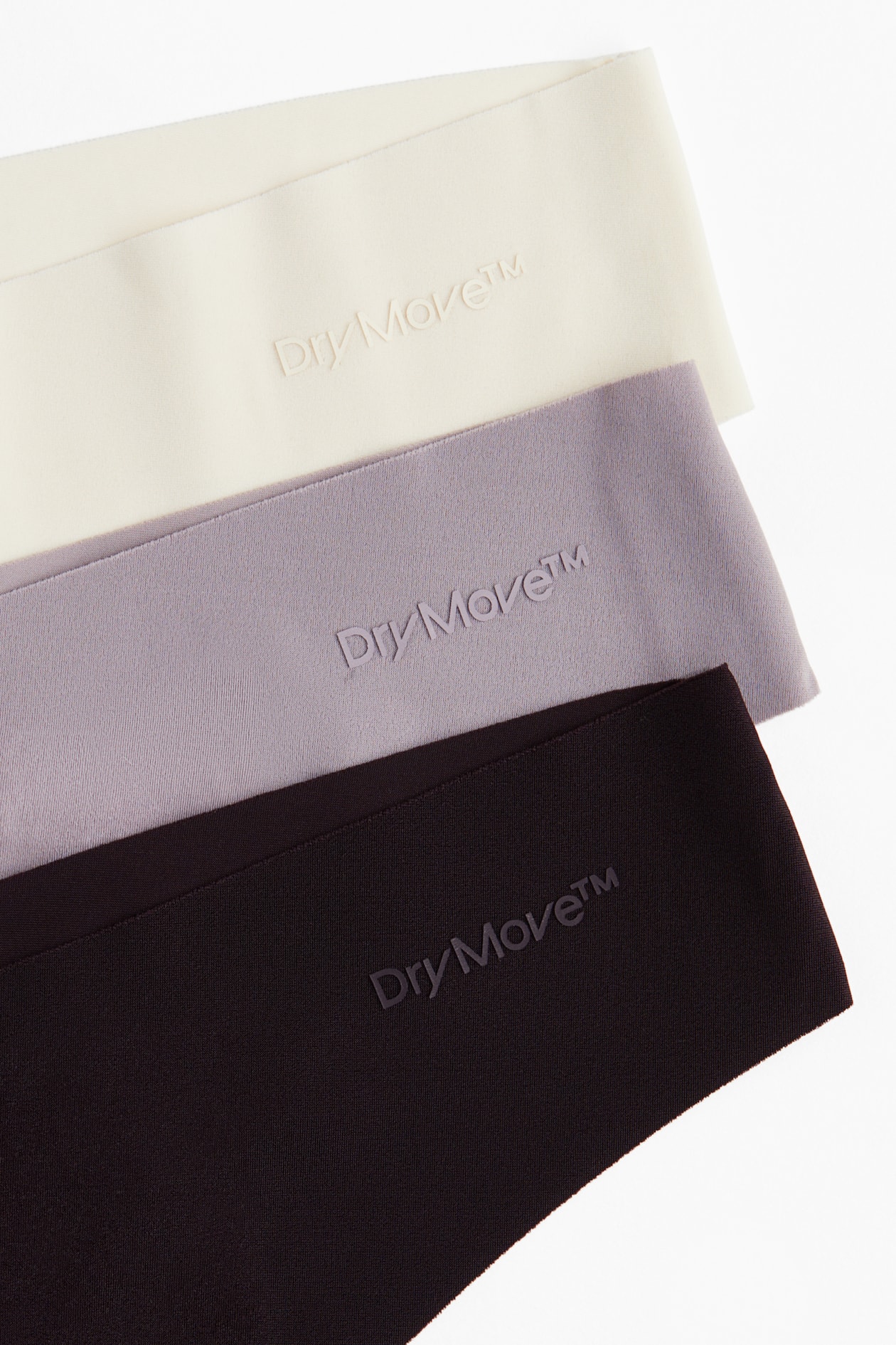 3-Pack Sports Thong Briefs with DryMove - image 3