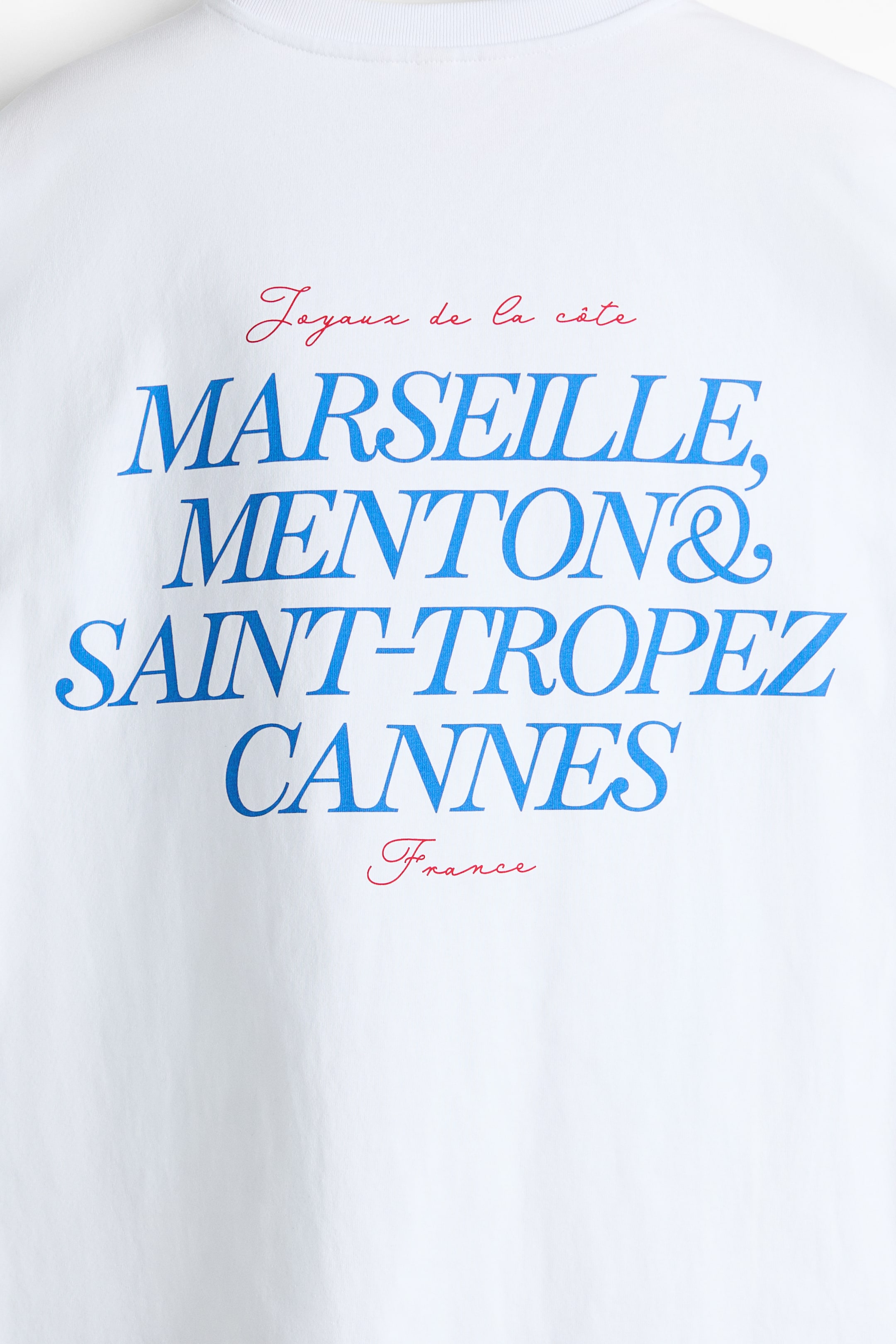 T-shirt très ample à motifs imprimés