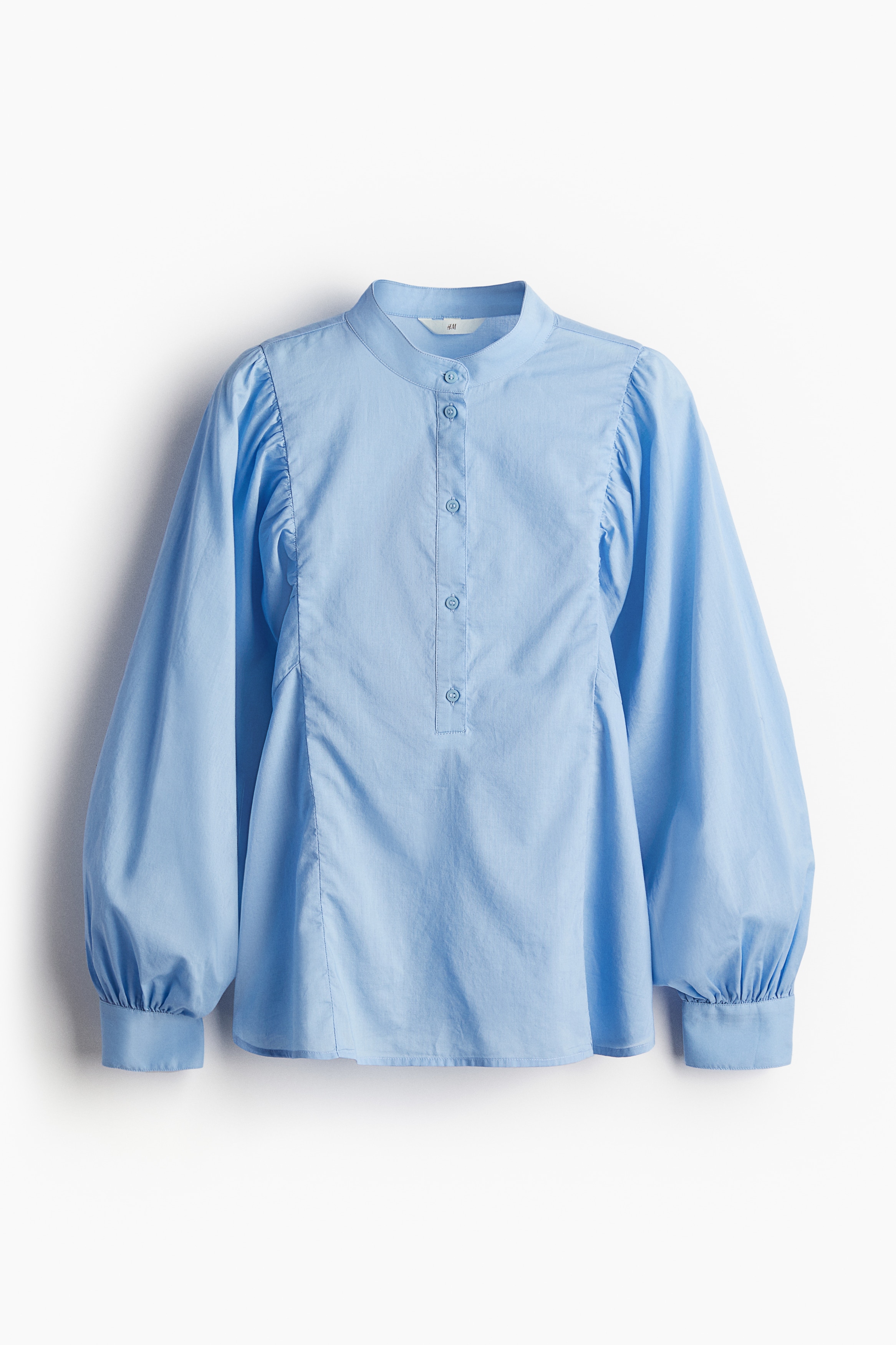 Ladies - Light blue Batwing-sleeved blouse - Size: XL  - H&M