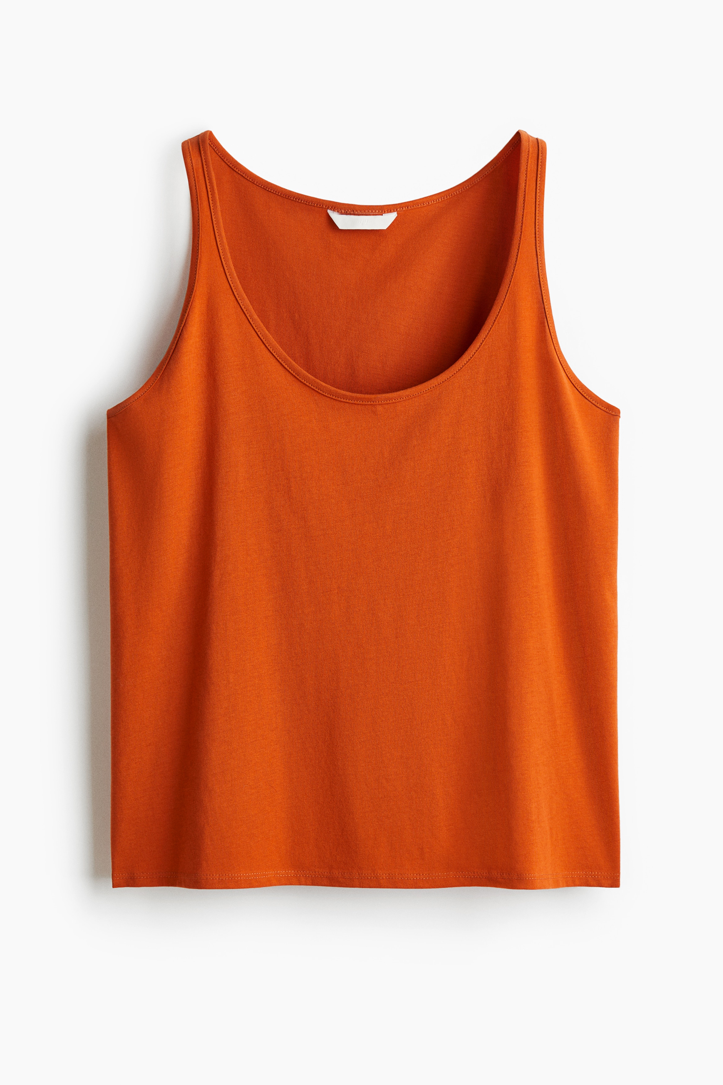 Camisole en coton - Orange foncé/Brun foncé/Noir/Brun ancien/Blanc/Bourgogne