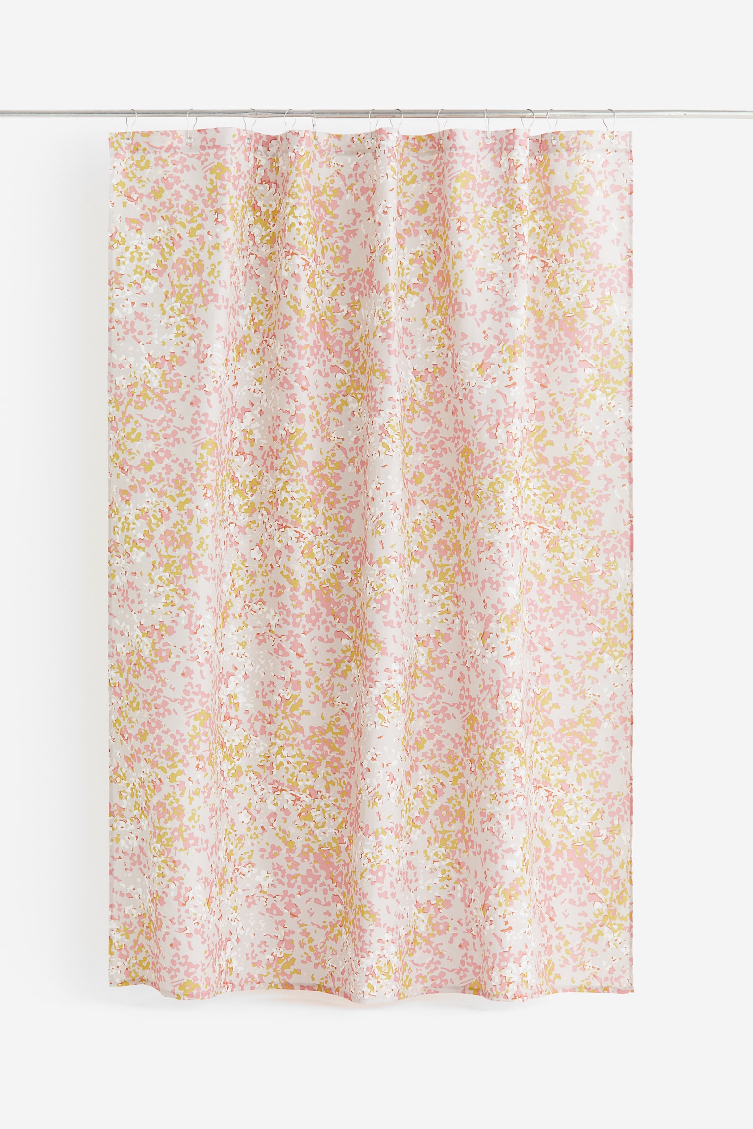 Floral shower curtain - Light pink/Floral - 2