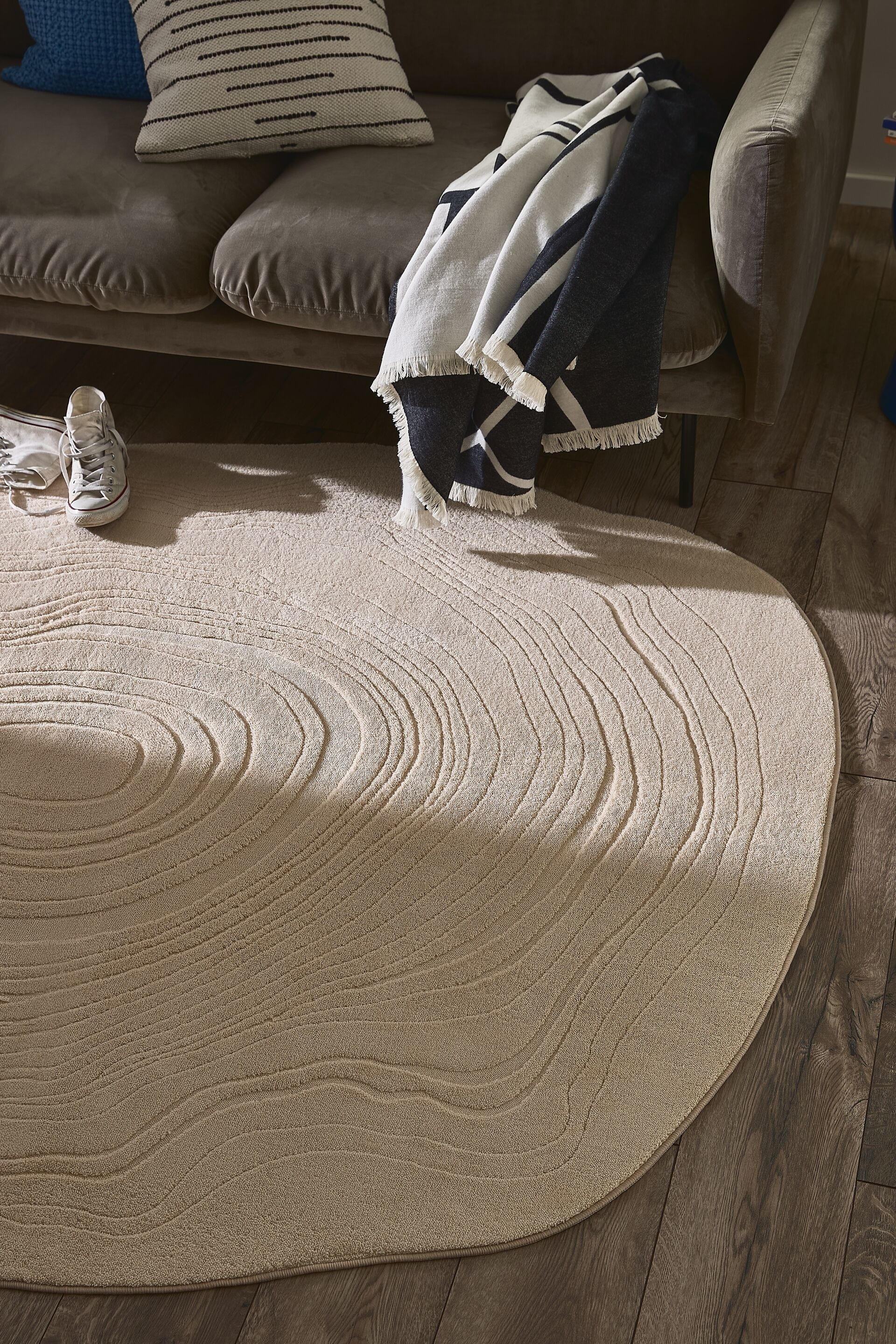 Beige | Teppiche | Baumwollteppiche