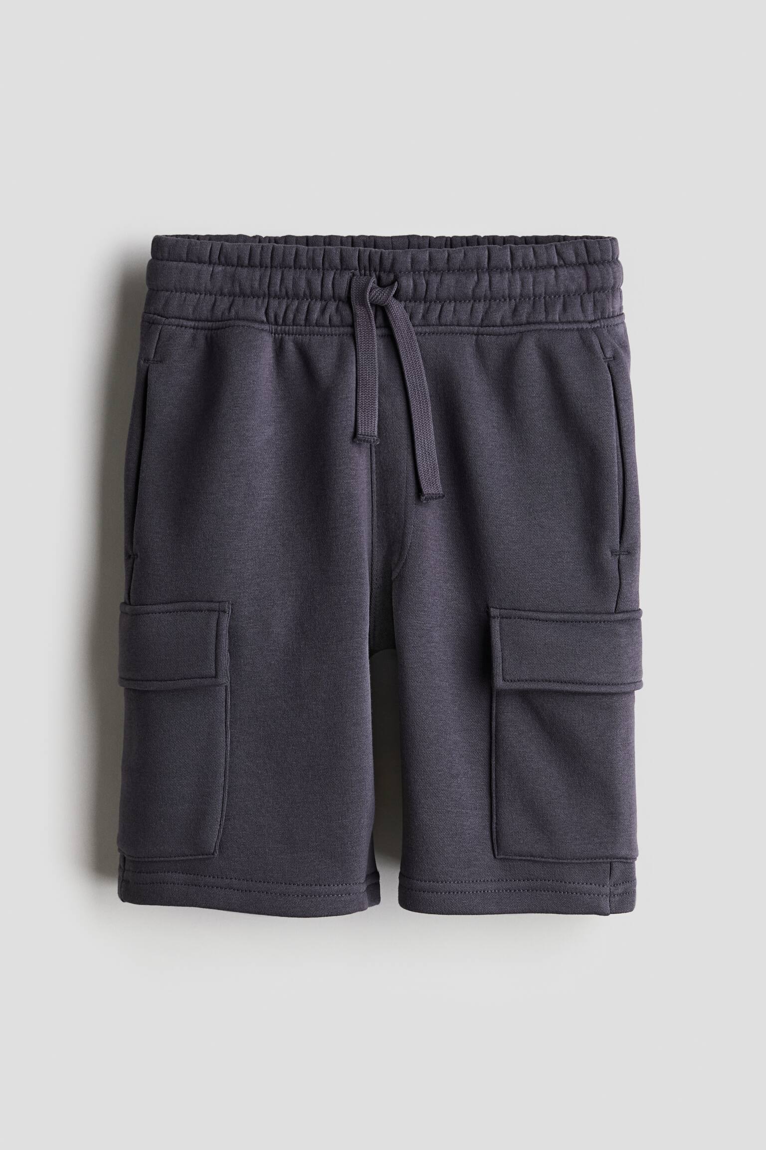 Short cargo - Gris foncé/Bleu foncé/Gris clair chiné/Beige/Noir