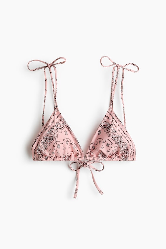 Верх бикини, уплотнённая чашка, треугольные чашки — H&M