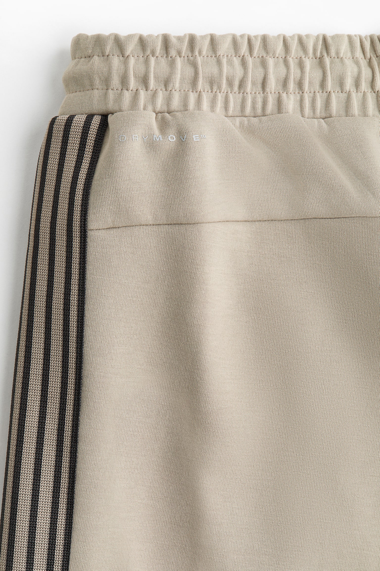 Loose Fit Sports joggers with DryMove™ - Beige/Black - 6