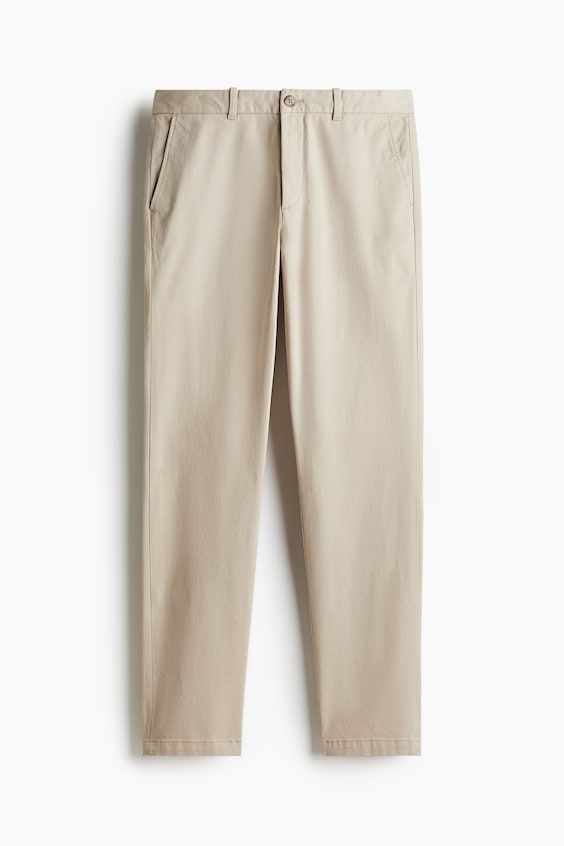 Мужские брюки H&M Slim-Fit Cotton Chinos