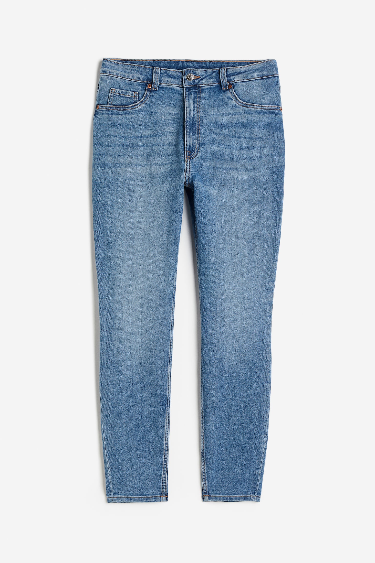 H&M+ Skinny High Ankle Jeans - Denim blue/Black/Denim blue/Dark denim blue - 1