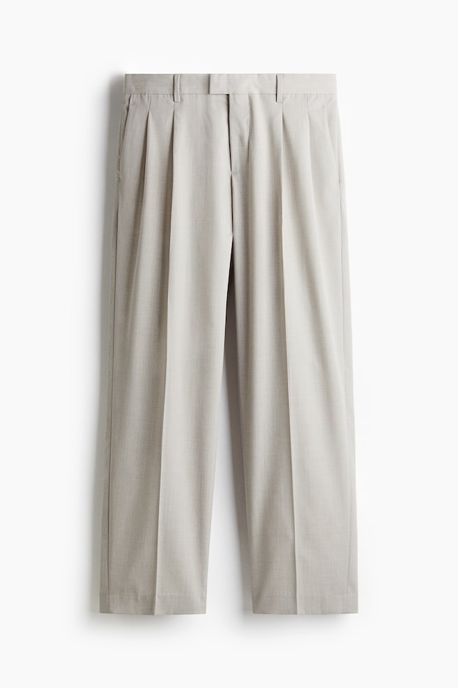 Regular-Fit Suit Pants - Light beige - 1