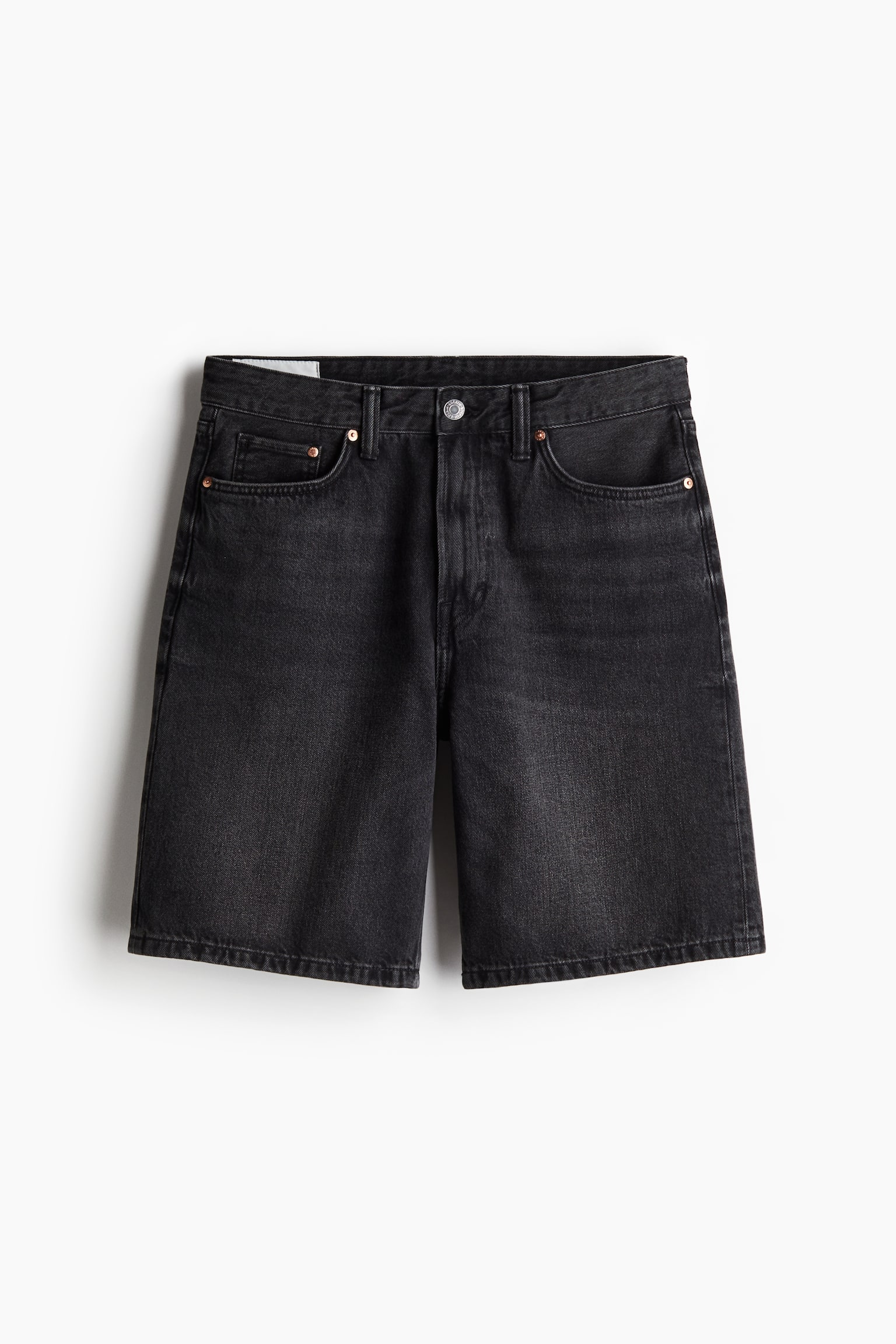 Relaxed Denim shorts - Denim black/Light denim grey/Light denim blue - 2