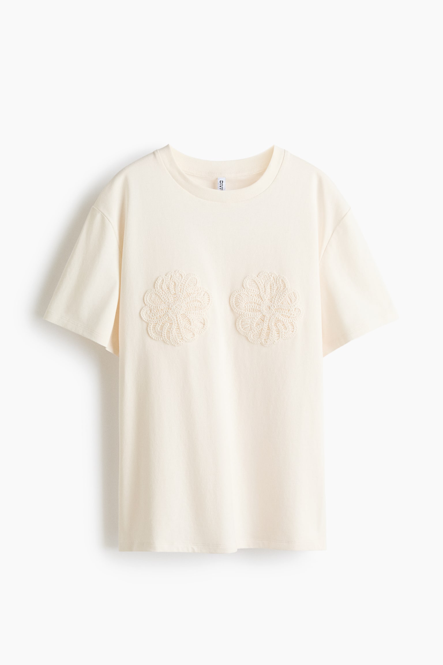 T-shirt z aplikacjami - 1