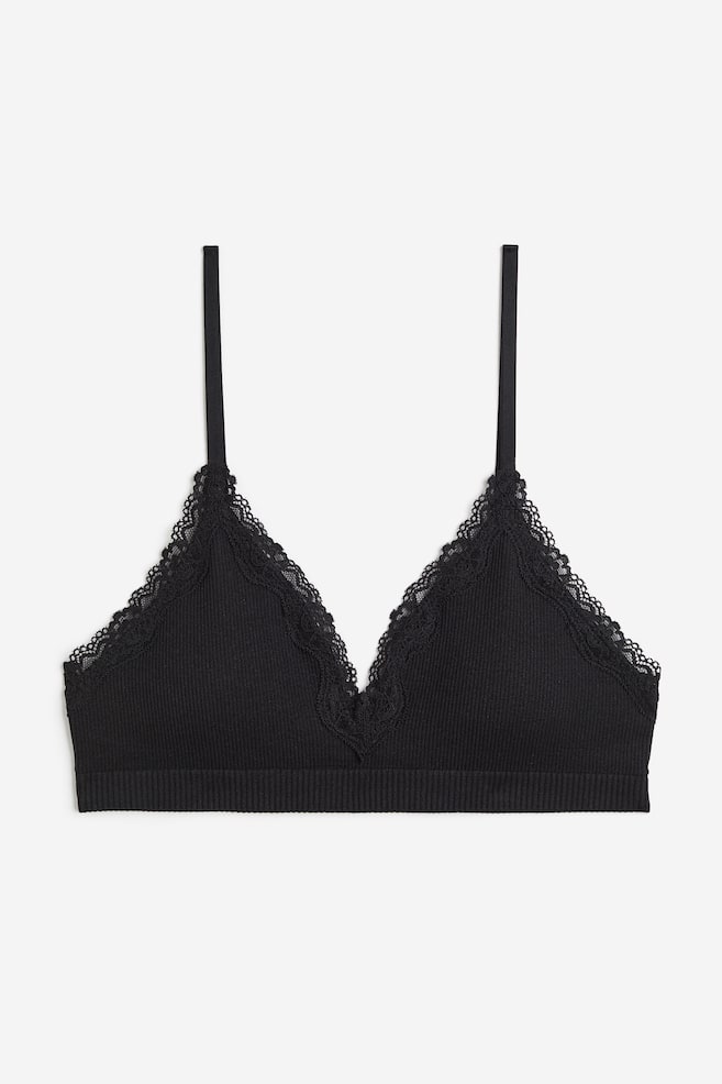 Sutien moale Seamless - Negru - 1