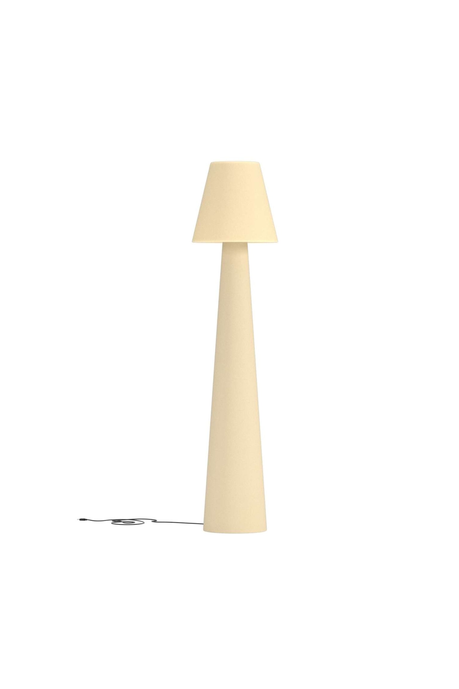 Stratford Gulvlampe - Plast, Beige - 1
