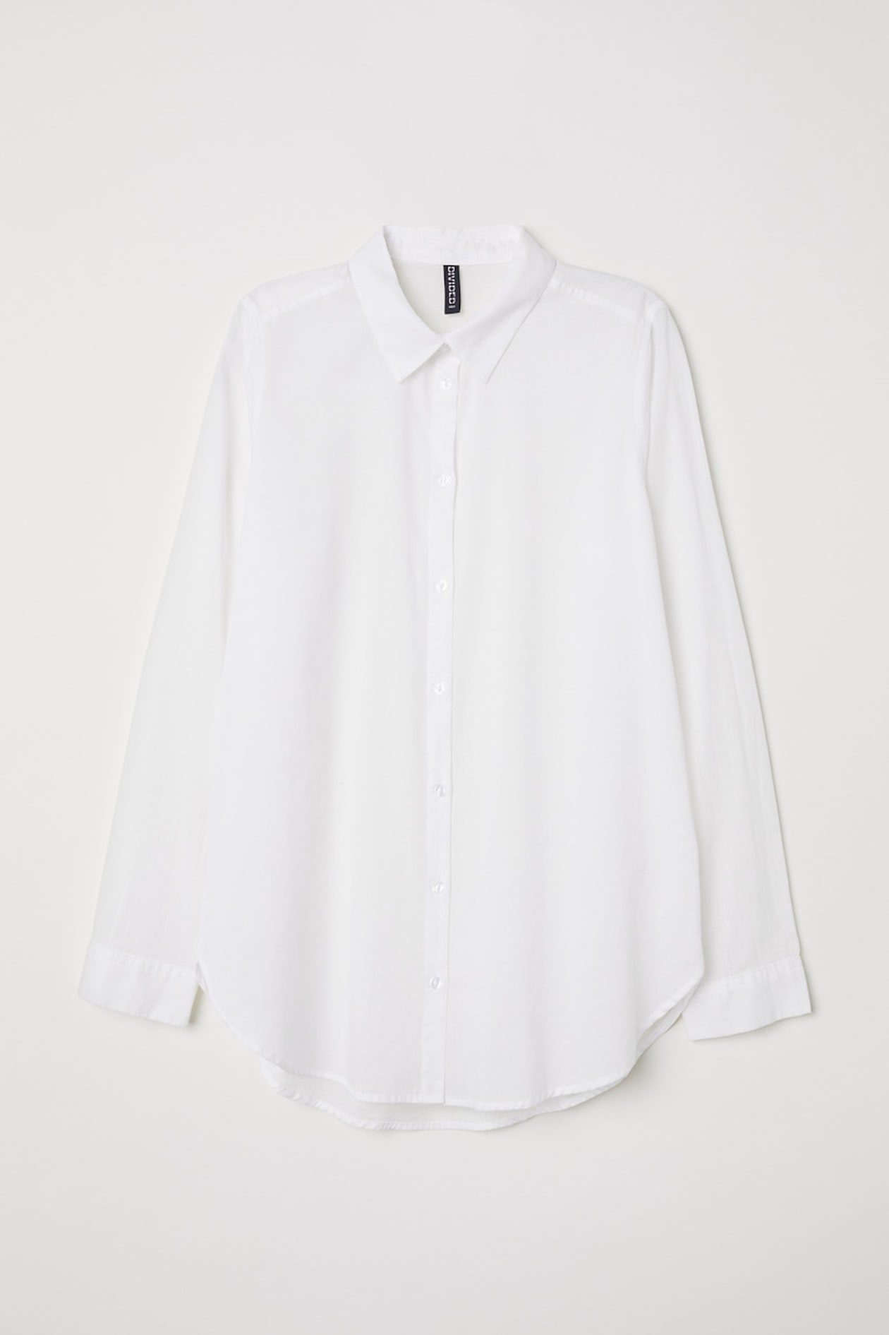 Cotton Shirt - White - Ladies | H&M US