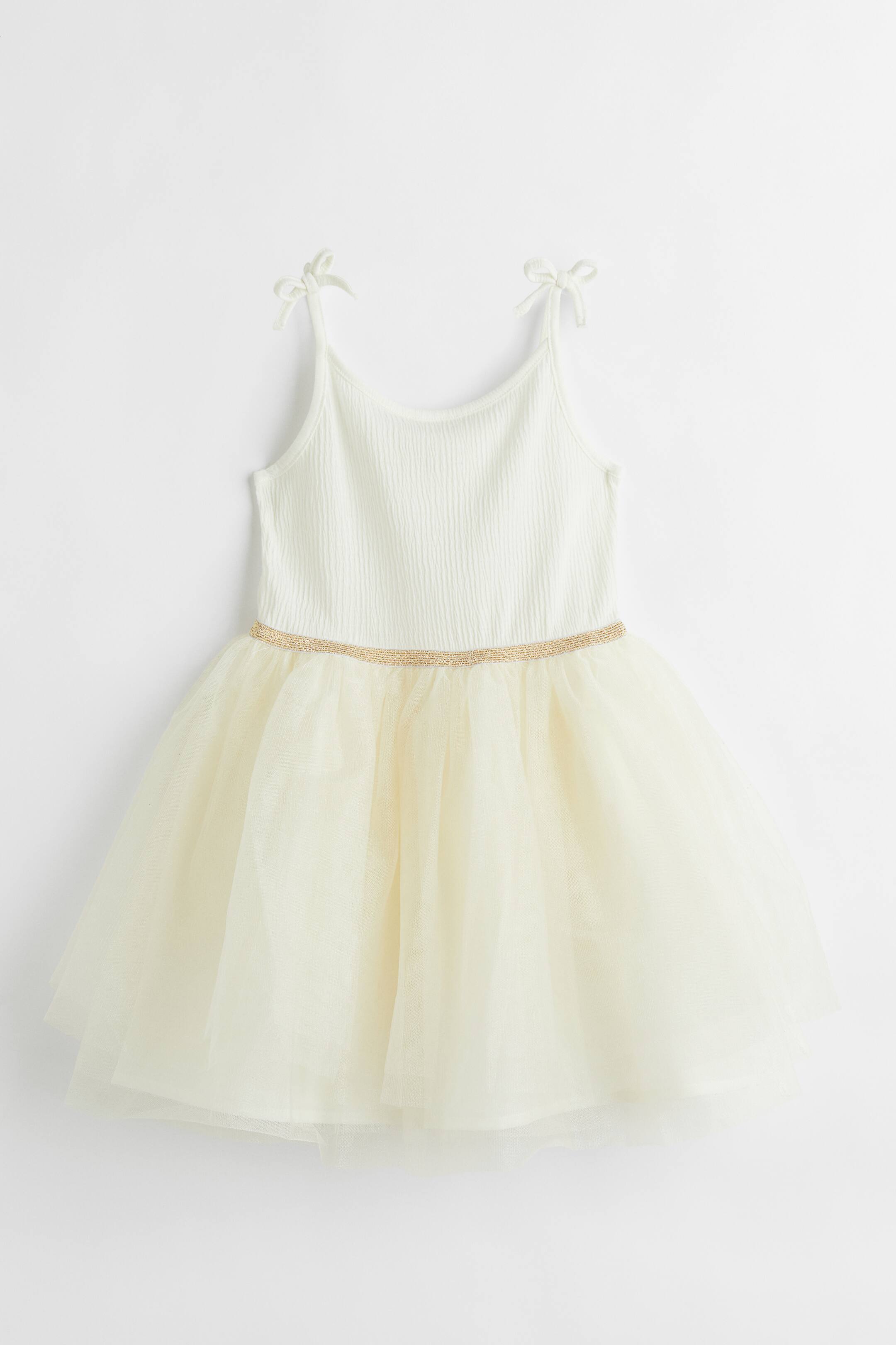 Tulle-skirt Dress