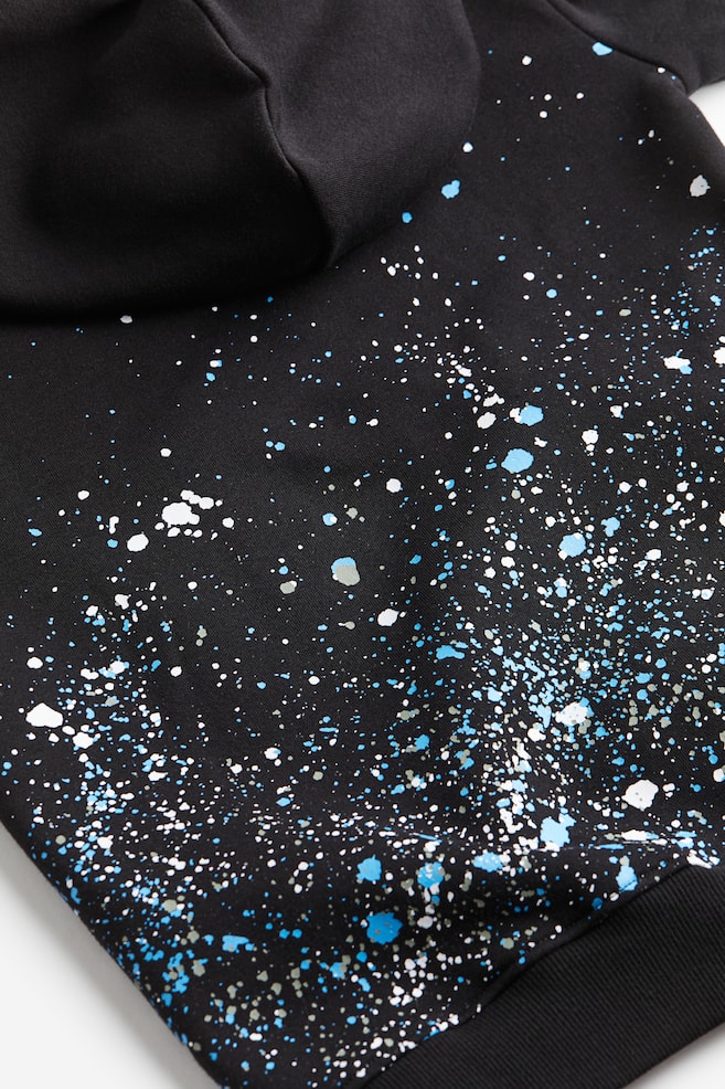 Printed hoodie - Black/Splatter/Dark grey/DWNLD/Dark blue/WRLD/Red/Basketball/dc/dc/dc/dc/dc/dc/dc/dc - 2