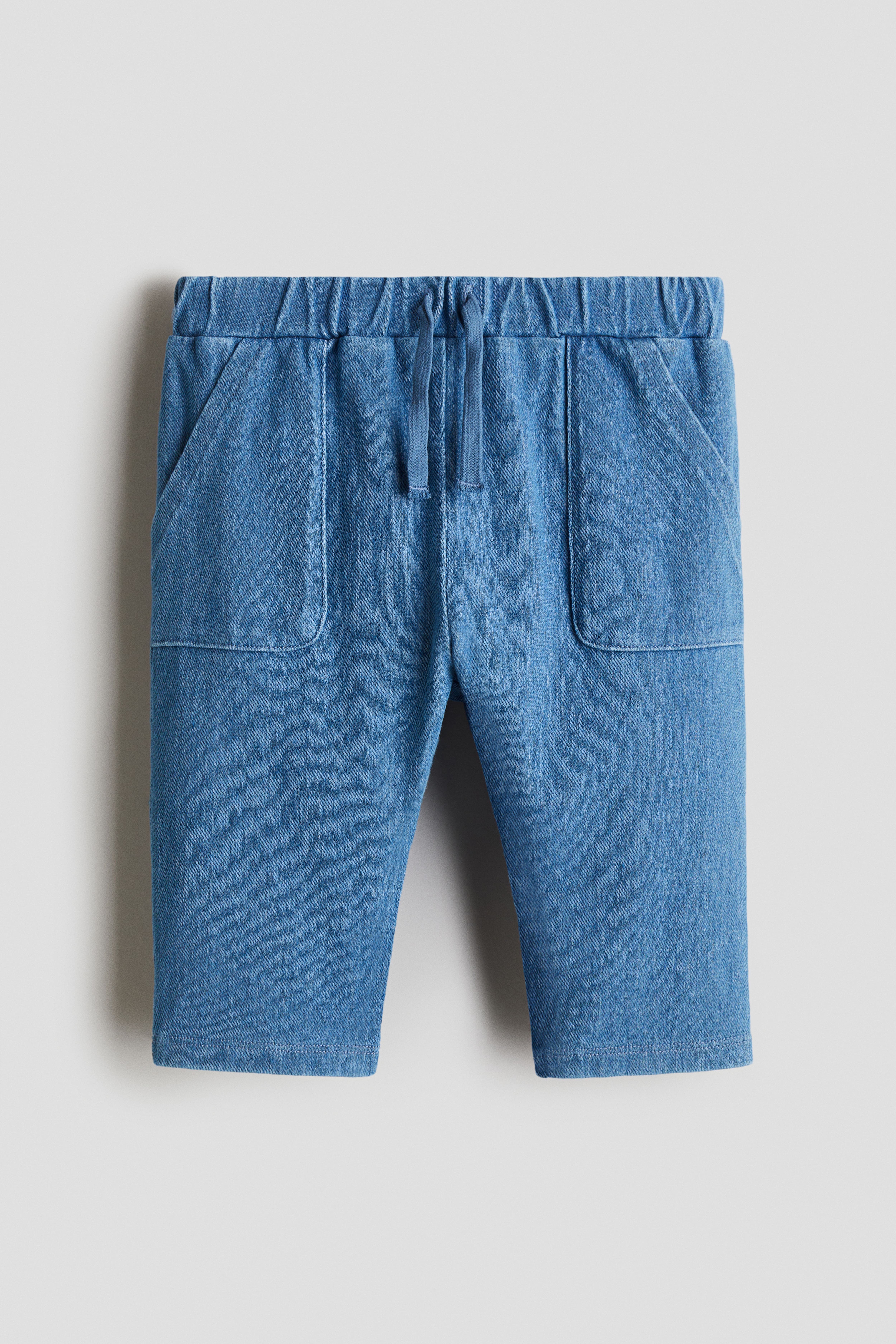 Pantalon façon denim