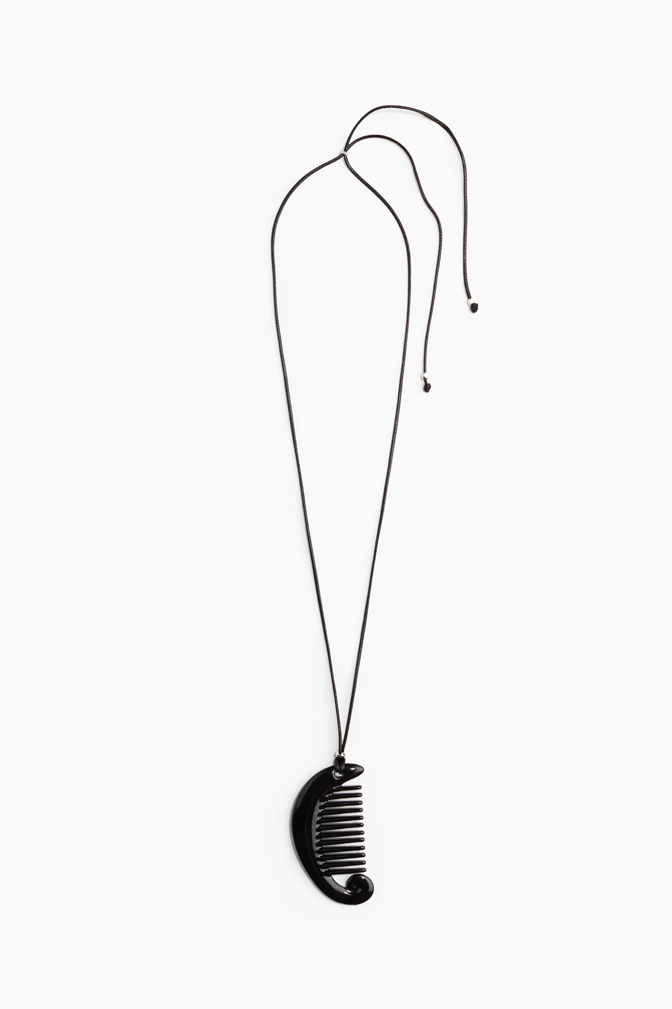 Pendant Necklace - Black