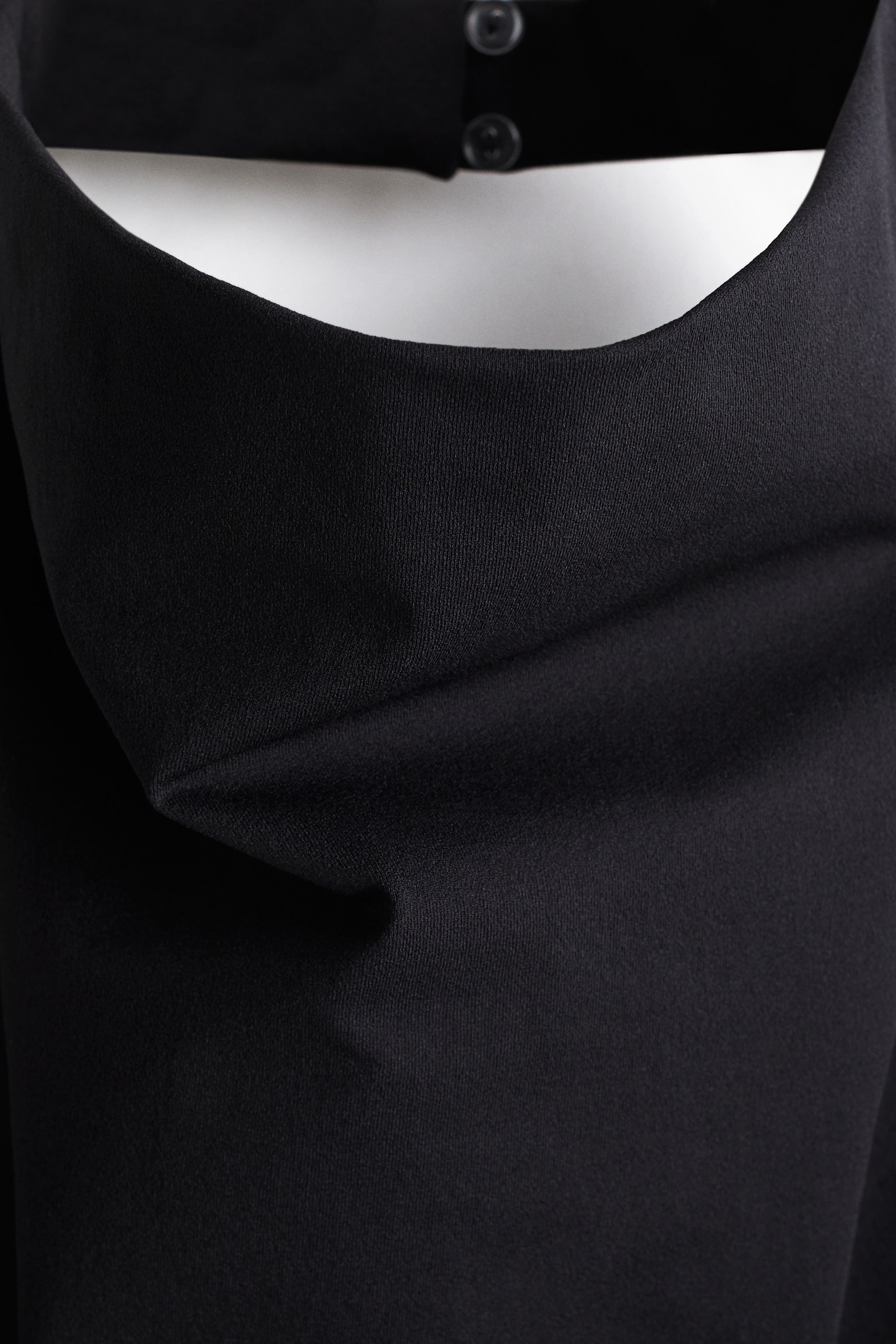 Draped halterneck top
