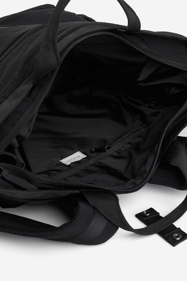Water-repellent sports backpack - Black/Beige - 3