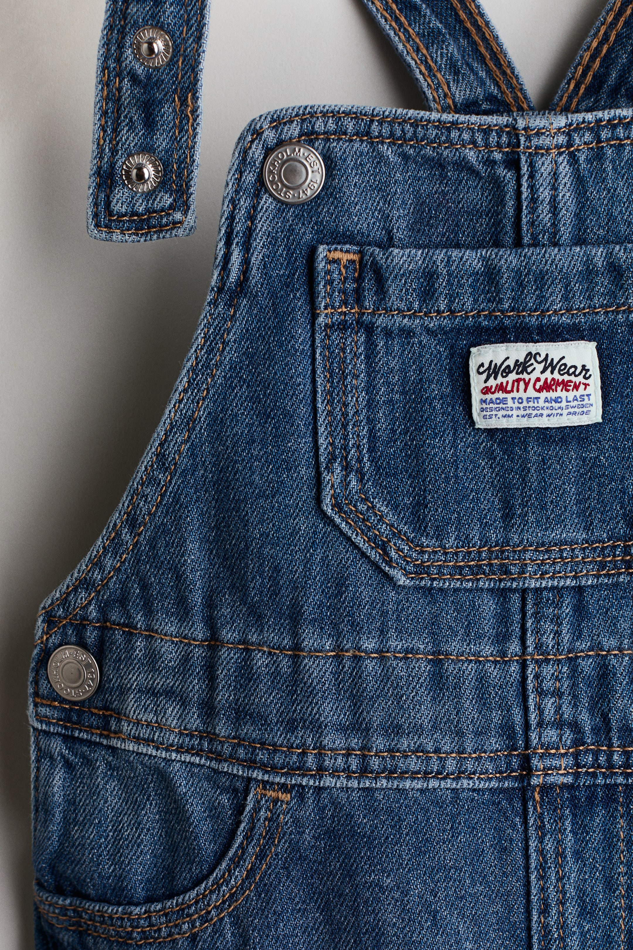 Детские джинсы H&M Denim dungarees — фото 3